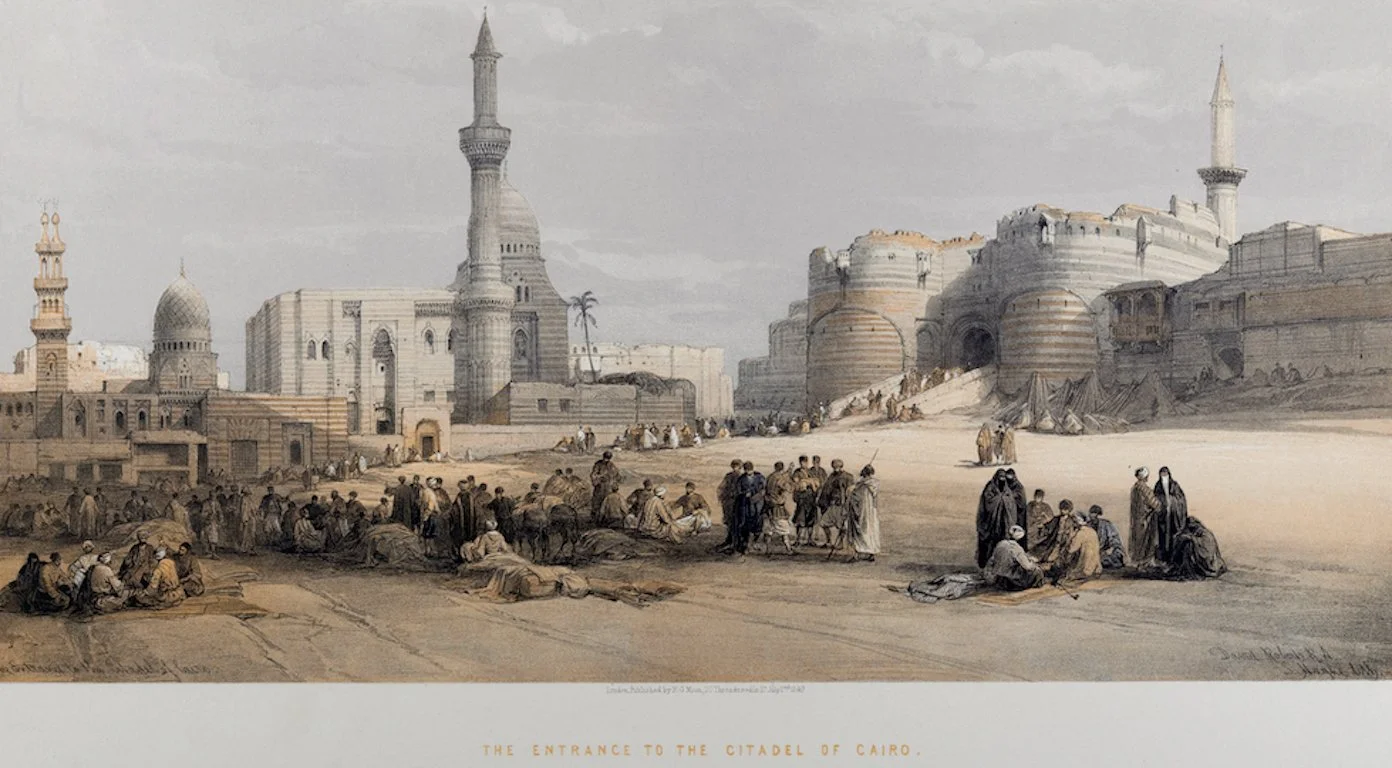 5389C Roberts, The Entrance to the Citadel of Cairo.jpeg