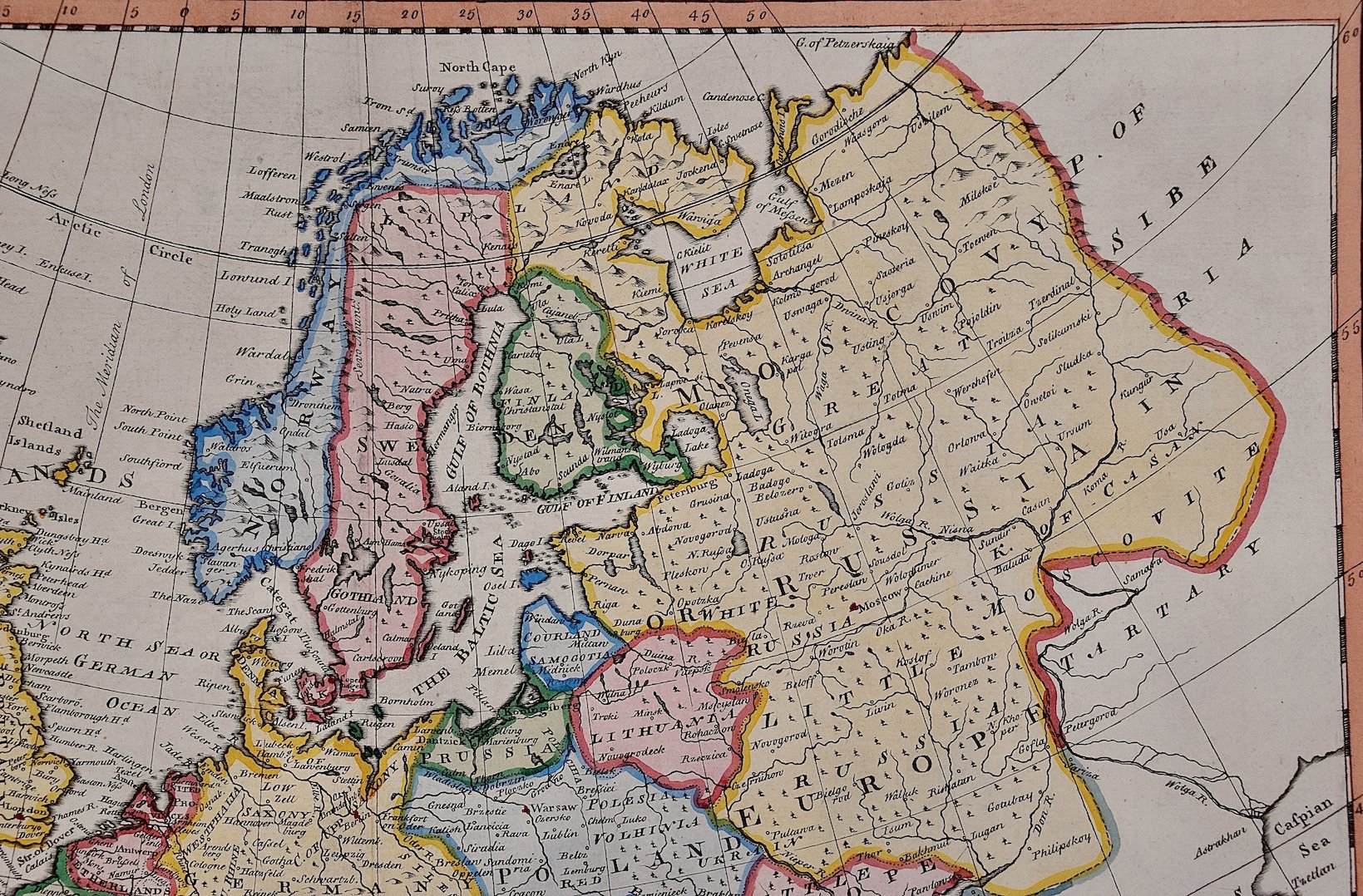 5195B Bowen, A New & Accurate Map of Europe.jpeg