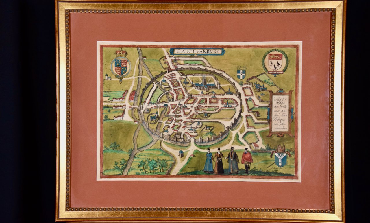 4638 Braun & Hogenburg, Cantuarbury, Map of Canterbury.jpeg