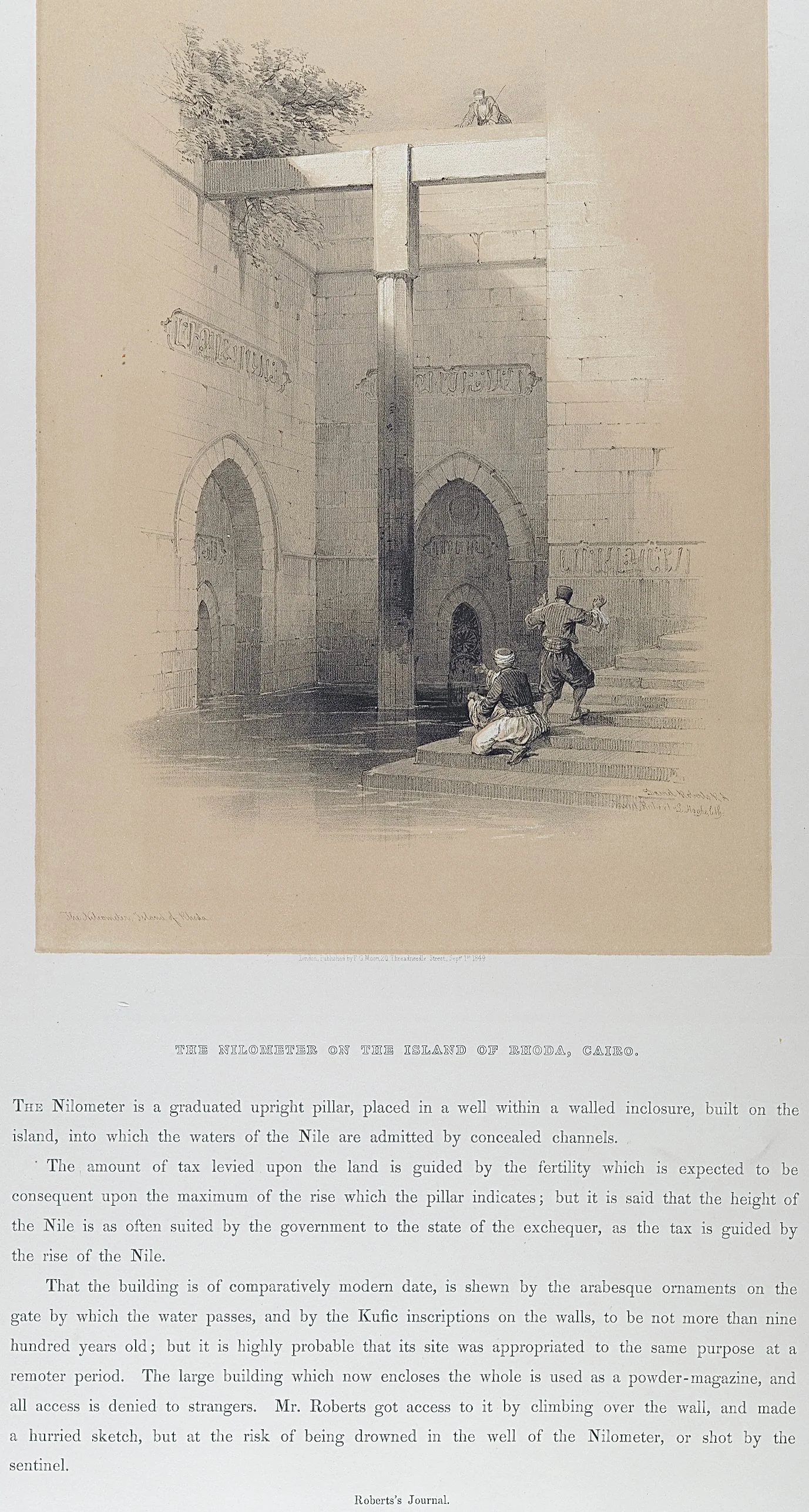 5429B Roberts, The Nilometer on the Island of Rhoda, Cairo(1).jpeg