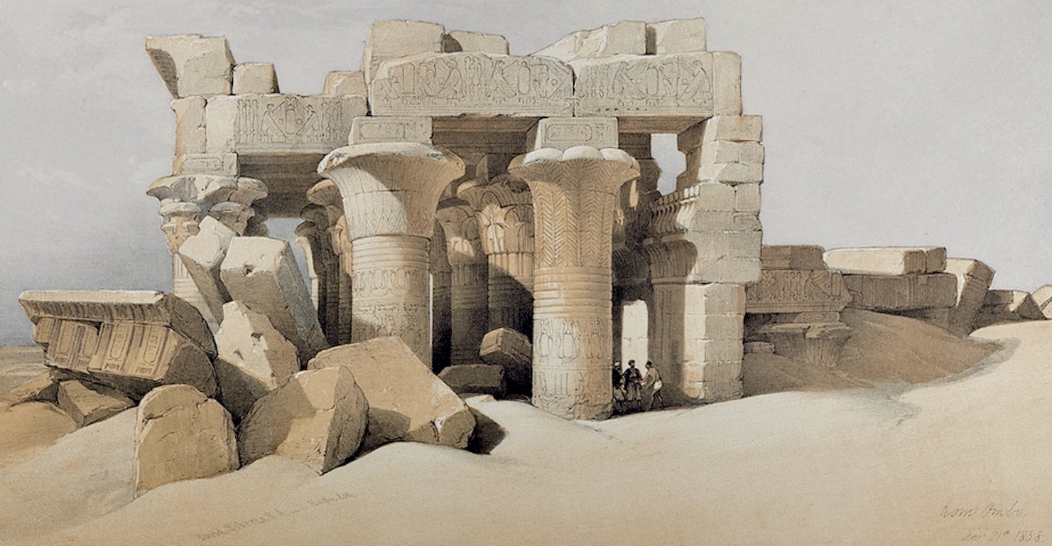 5344B Roberts, Ruins of Kom Ombo.jpeg