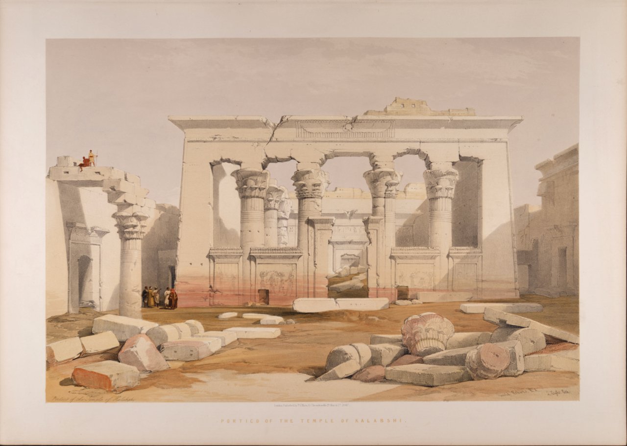 3933 Roberts, Portico of the Temple of Kalabshi.jpeg