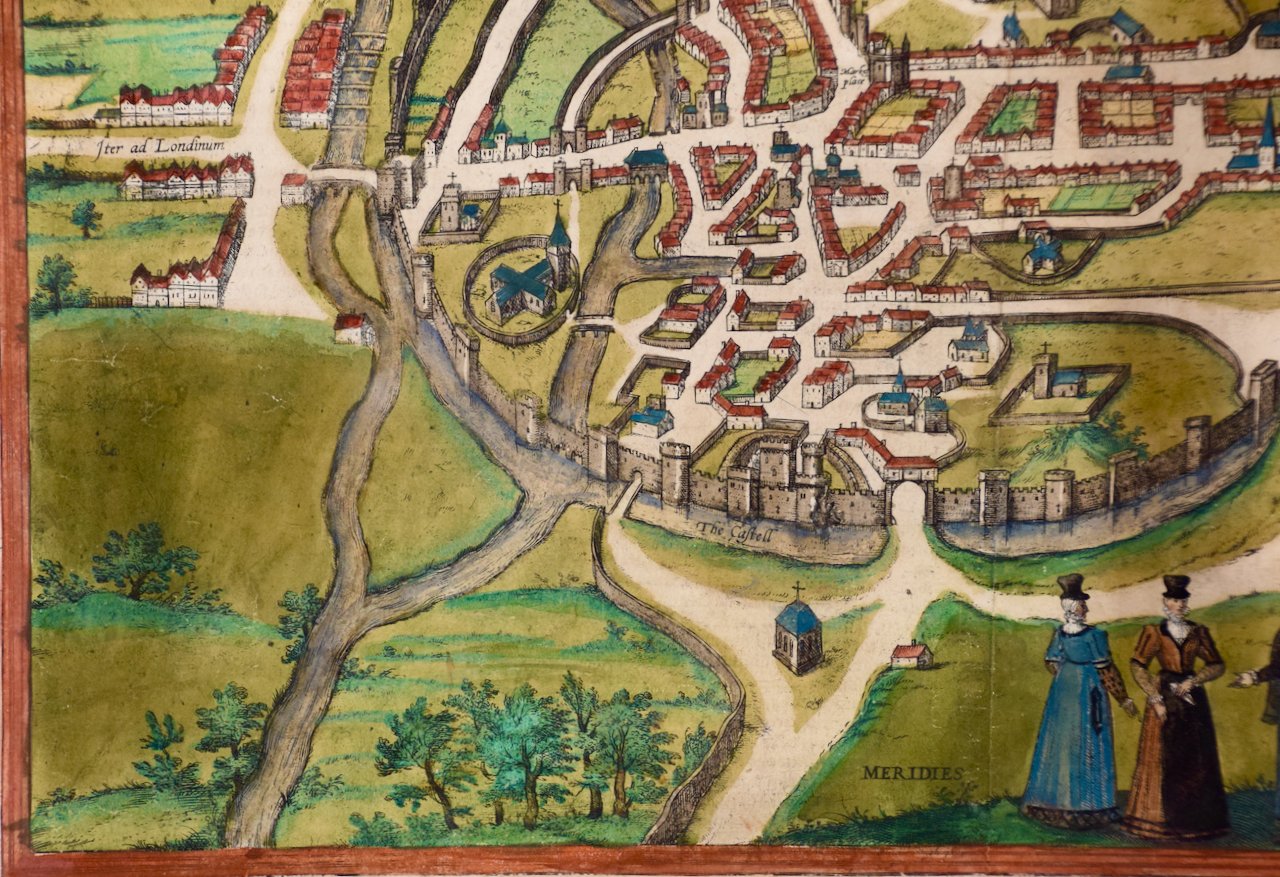 4638D Braun & Hogenburg, Cantuarbury, Map of Canterbury.jpeg