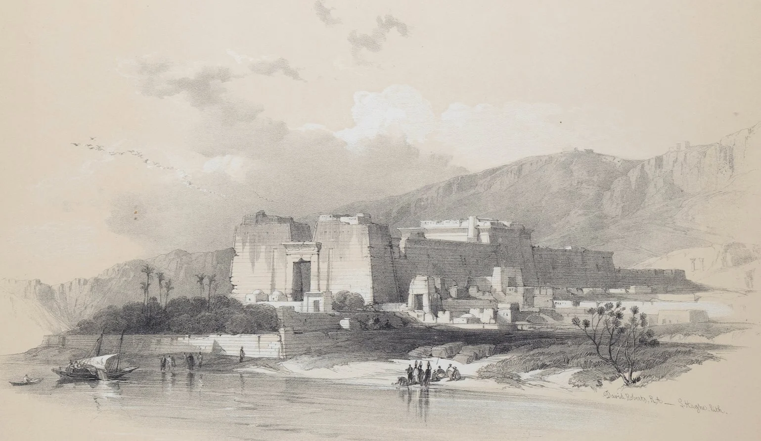 5400C Roberts, General View of Kalabshee, Formerly Talmis, Nubia.jpeg