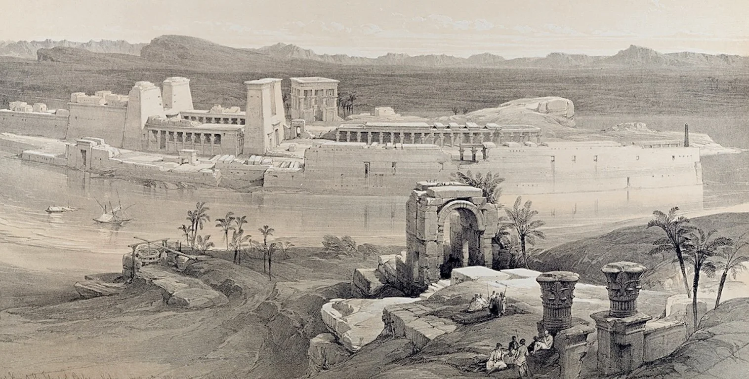 5354B Robert, General View of the Island of Philae, Nubia.jpeg