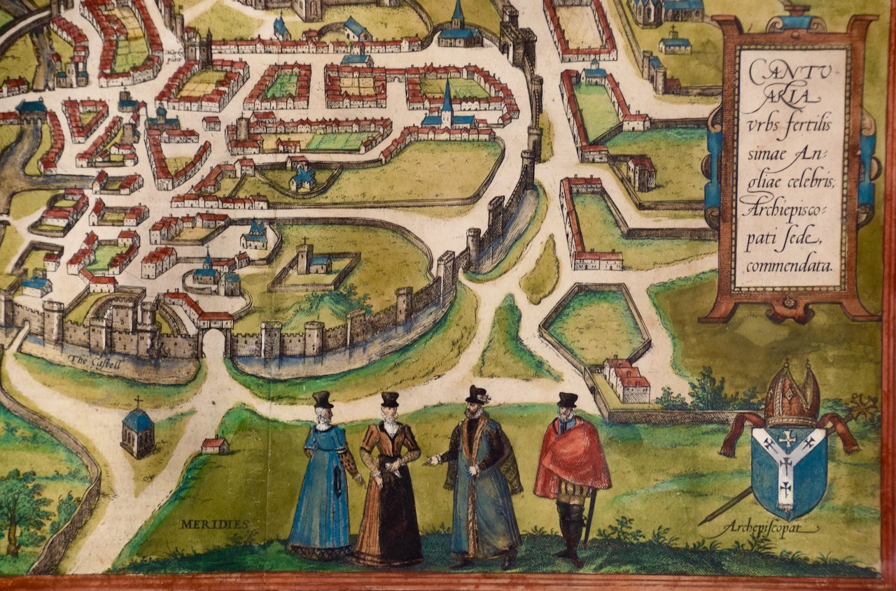 4638C Braun & Hogenburg, Cantuarbury, Map of Canterbury.jpeg