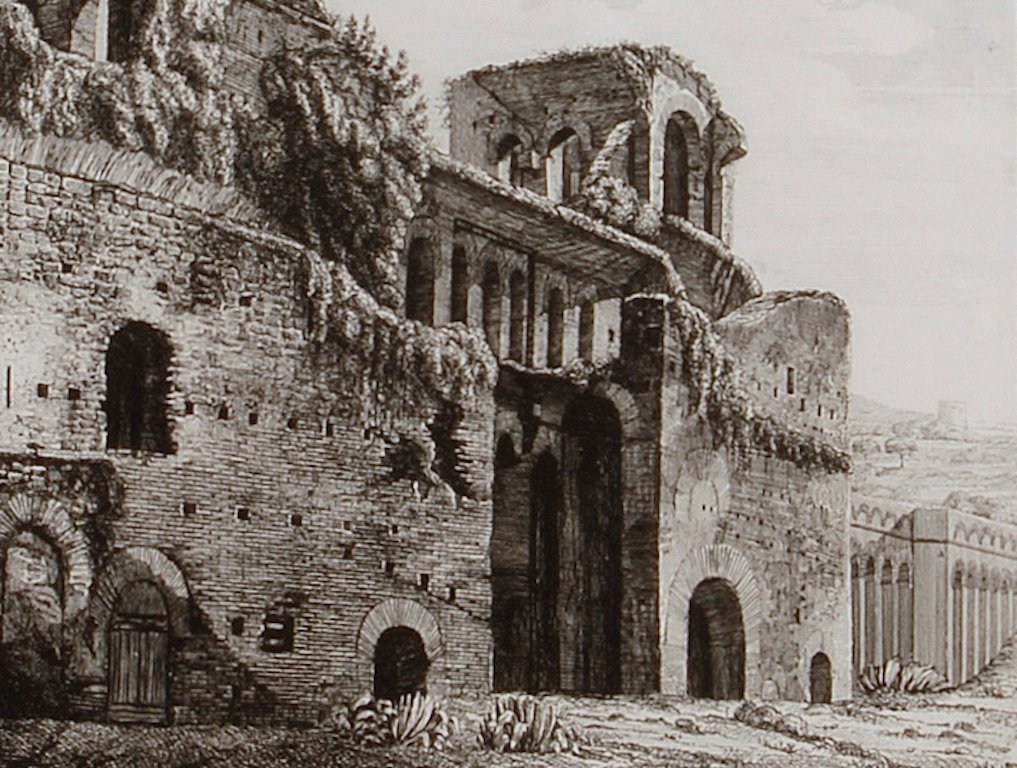 5074C Rossini, Veduta degl' Avanzi delle Torri di Belisario.jpeg