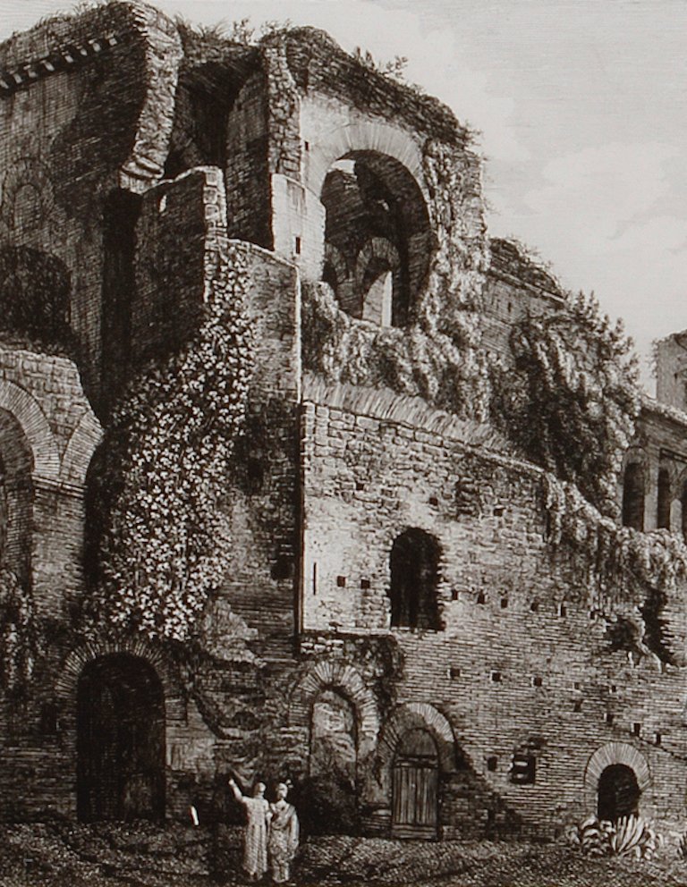5074B Rossini, Veduta degl' Avanzi delle Torri di Belisario.jpeg