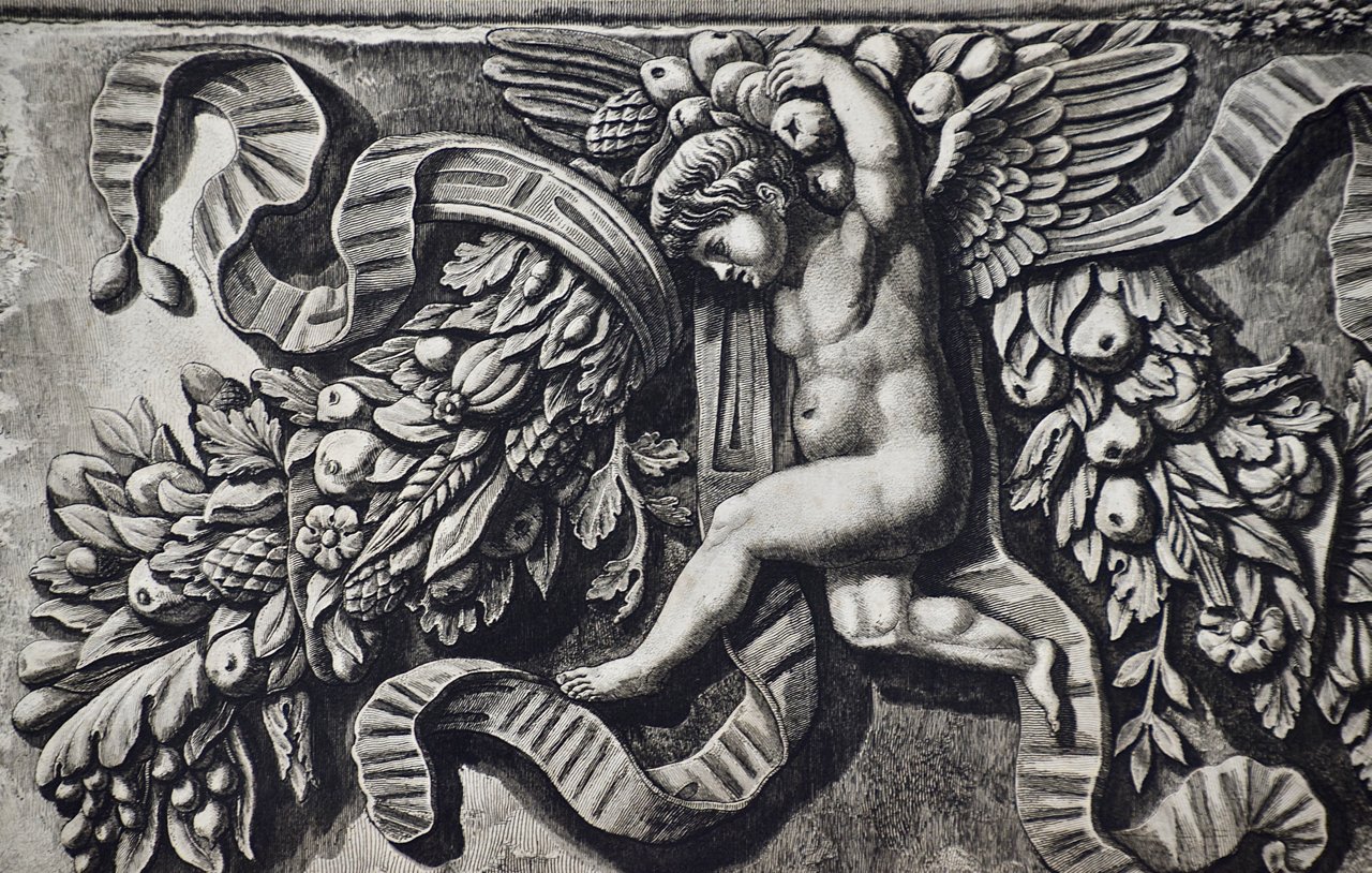1077C Piranesi, Fregio antico di marmo con Ippogrifi.jpg