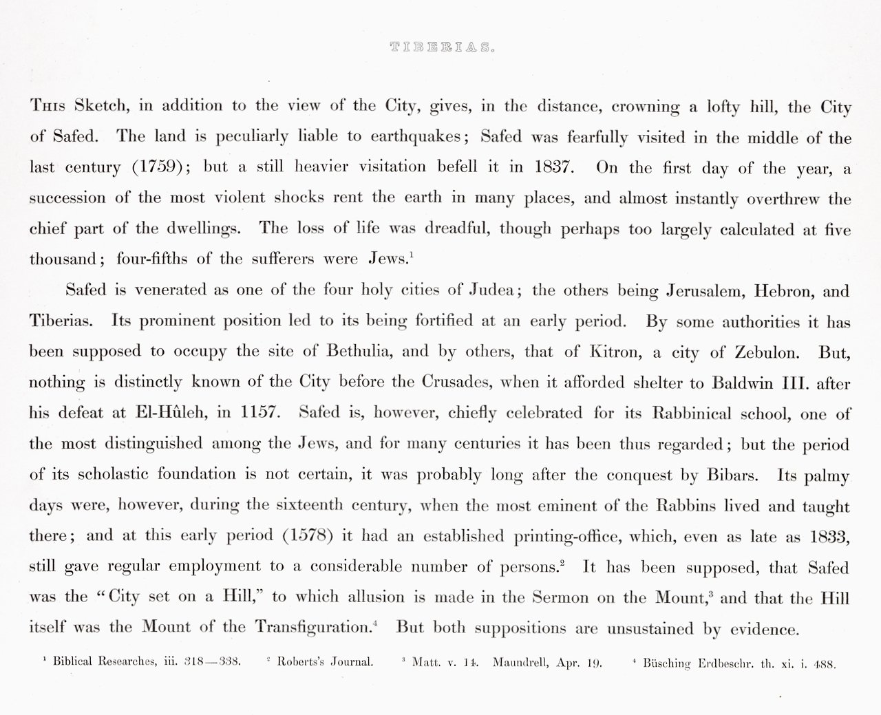 3218C Roberts, Tiberias from the Walls, Safed in the Distance.jpeg