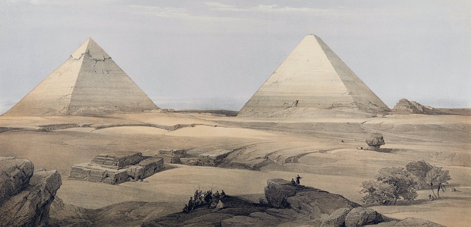 5324B Roberts, Pyramids of Geezeh.jpeg