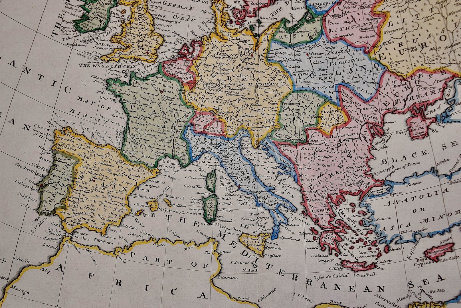 5195E Bowen, A New & Accurate Map of Europe.jpeg