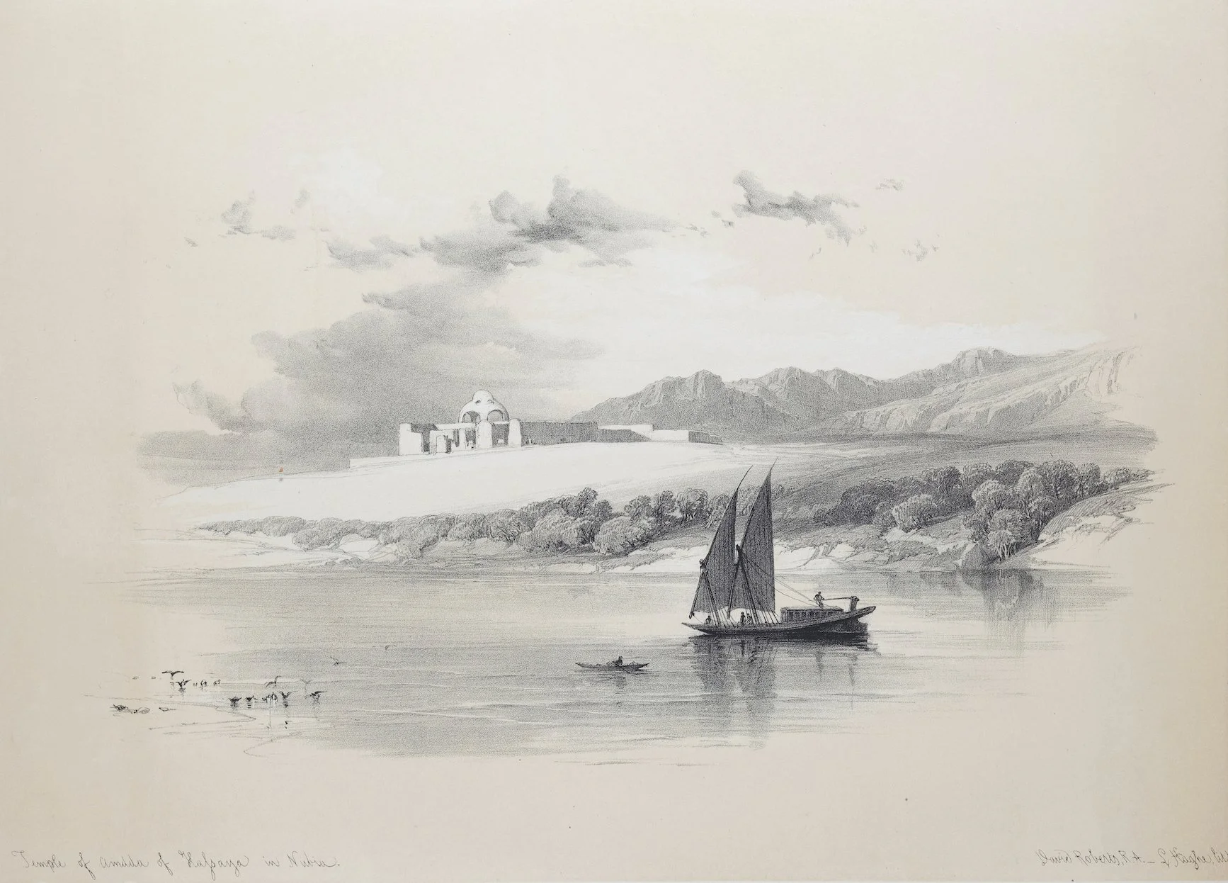 5435A Roberts, Temple of A'Mada at Hassaia, Nubia.jpeg