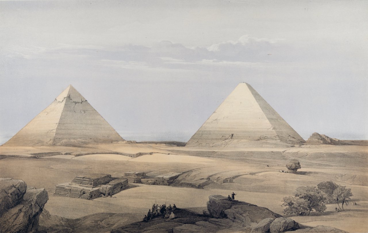 5324A Roberts, Pyramids of Geezeh.jpeg