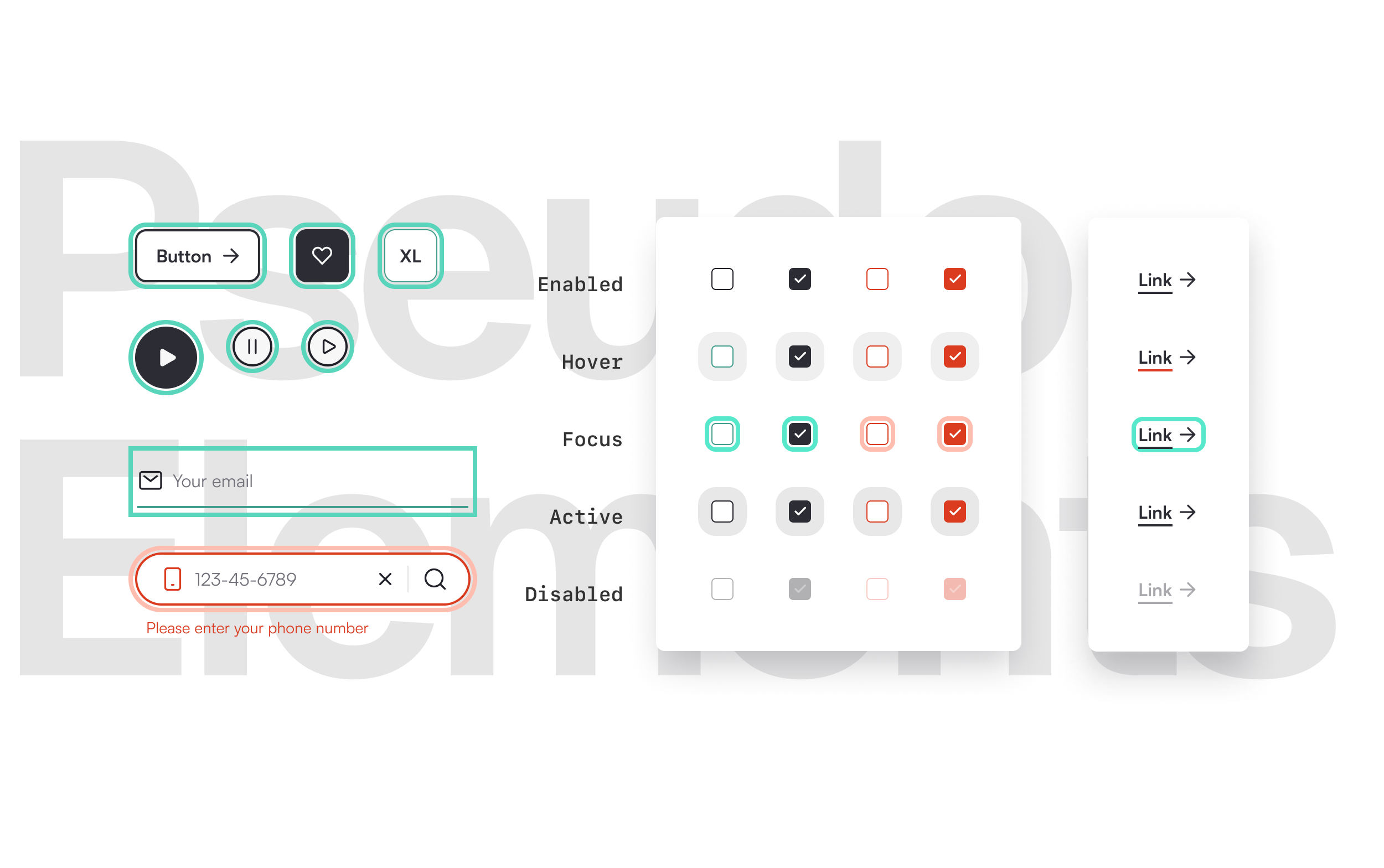 I used a similar technique to create pseudo shapes for focus, adding a tokenizable gap between the focus ring and its parent, enhancing contrast for accessibility. This method also allowed me to control the size, distance, and thickness of underlines