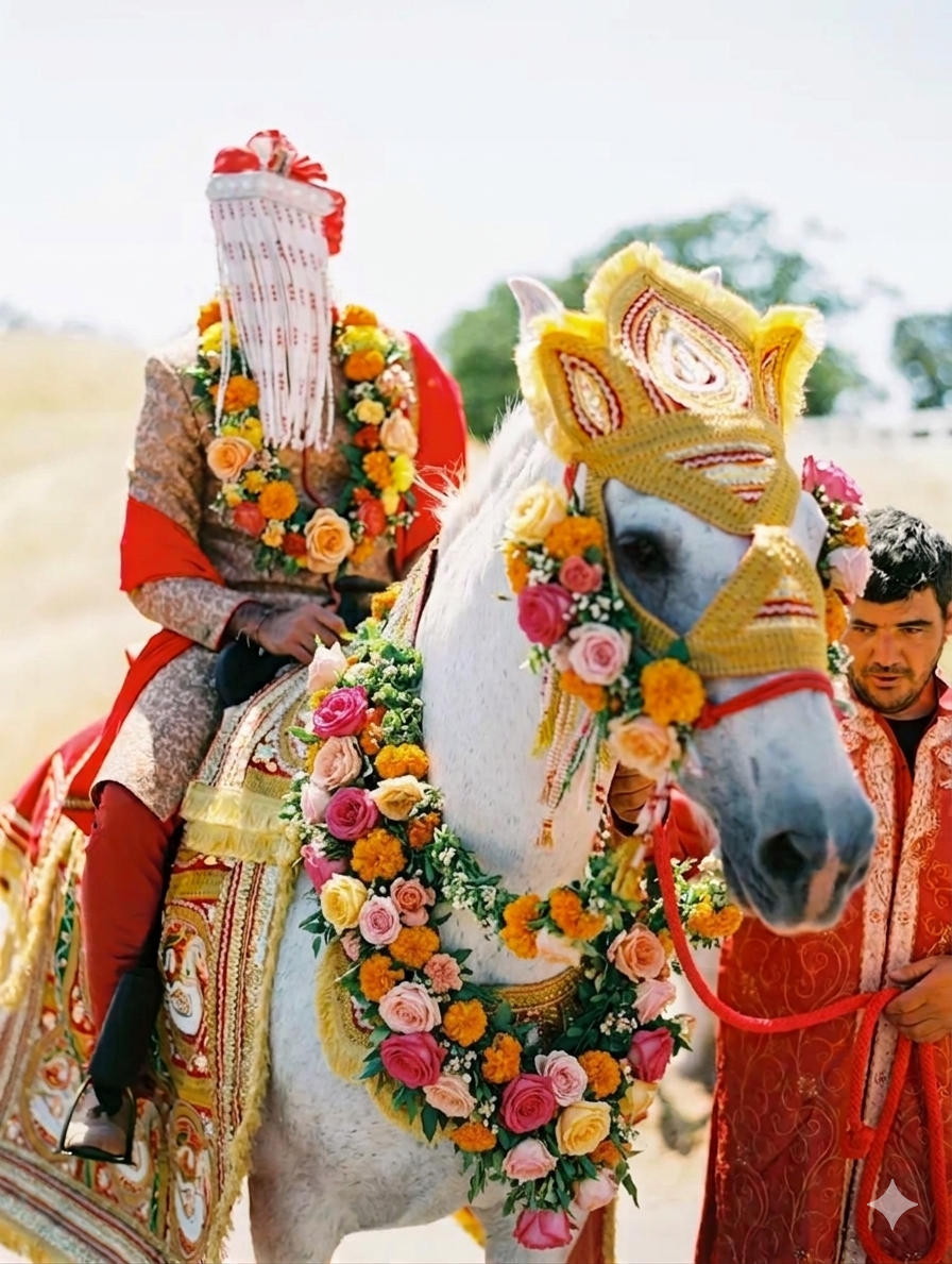 california baraat horse