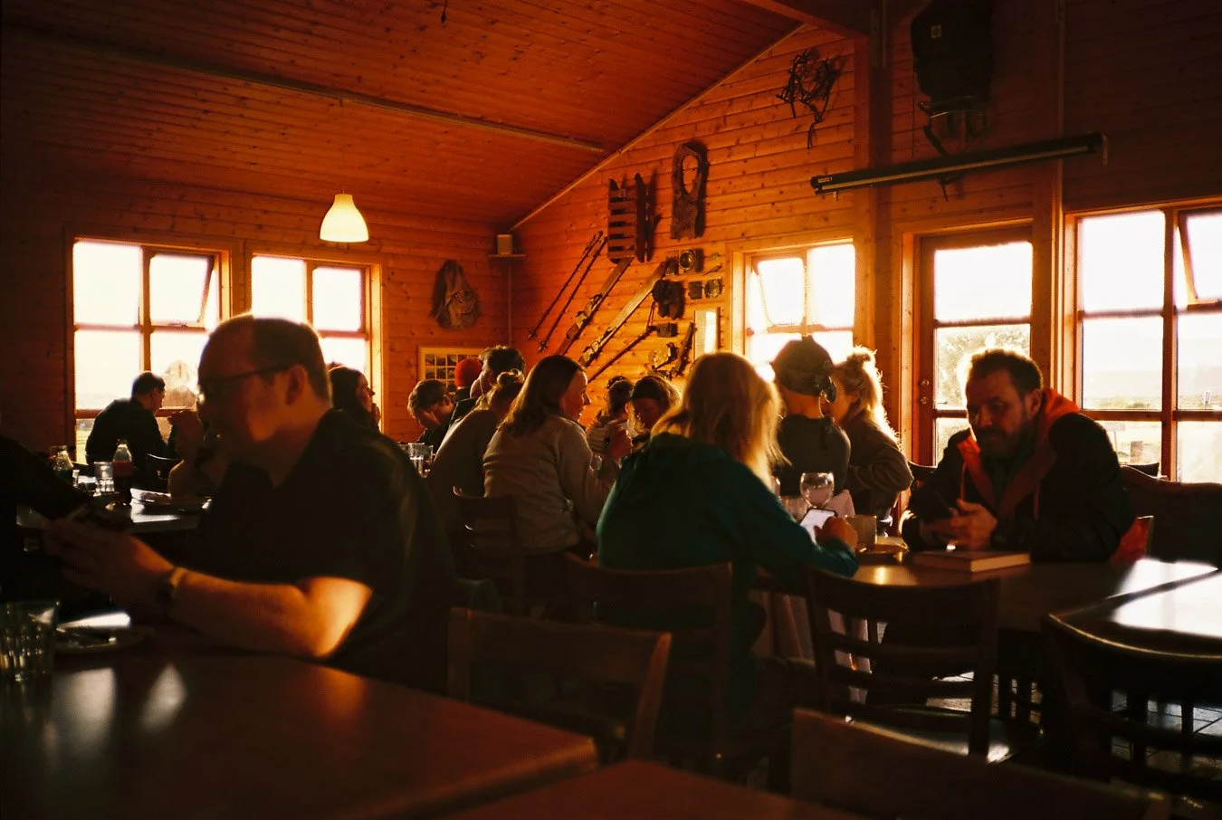 ▴ Volcano Huts Campsite Dining Hut (Ektar 100)