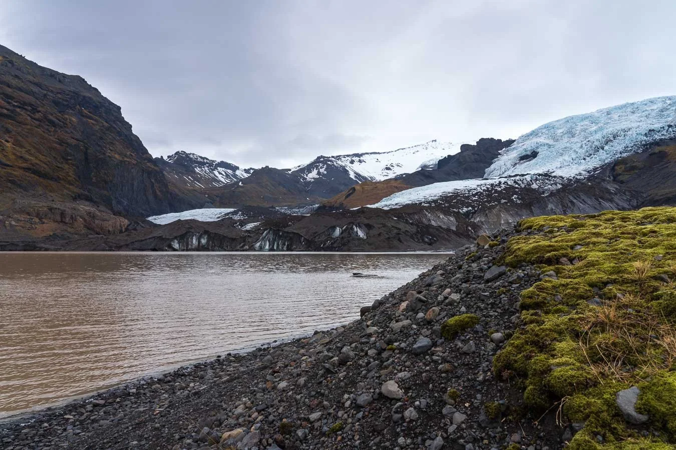  This tranquil glacier lagoon at the base of  Falljökull  marks the starting point for hikes onto the ice — though the glacier’s noticeable retreat in recent decades serves as a quiet reminder of the impacts of climate change. 