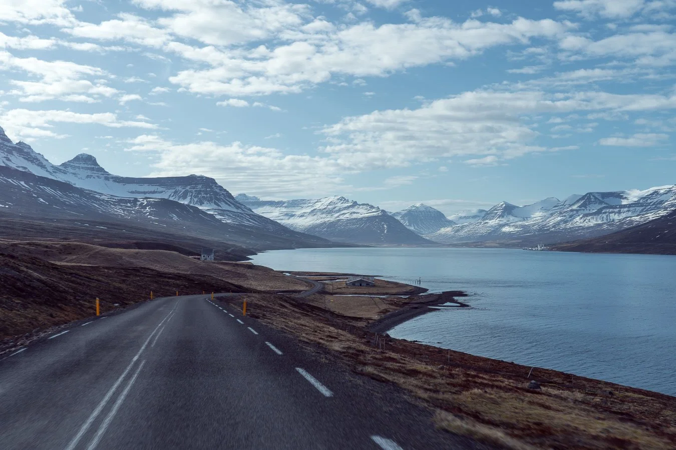  Eastern Iceland's landscapes are defined by fjords, making the drive through the region a truly captivating experience. 