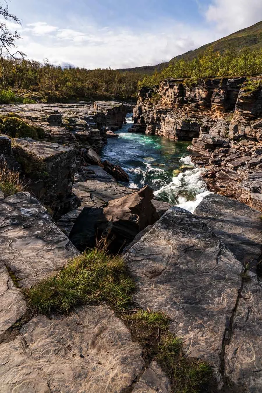  Abiskojåkka canyon 