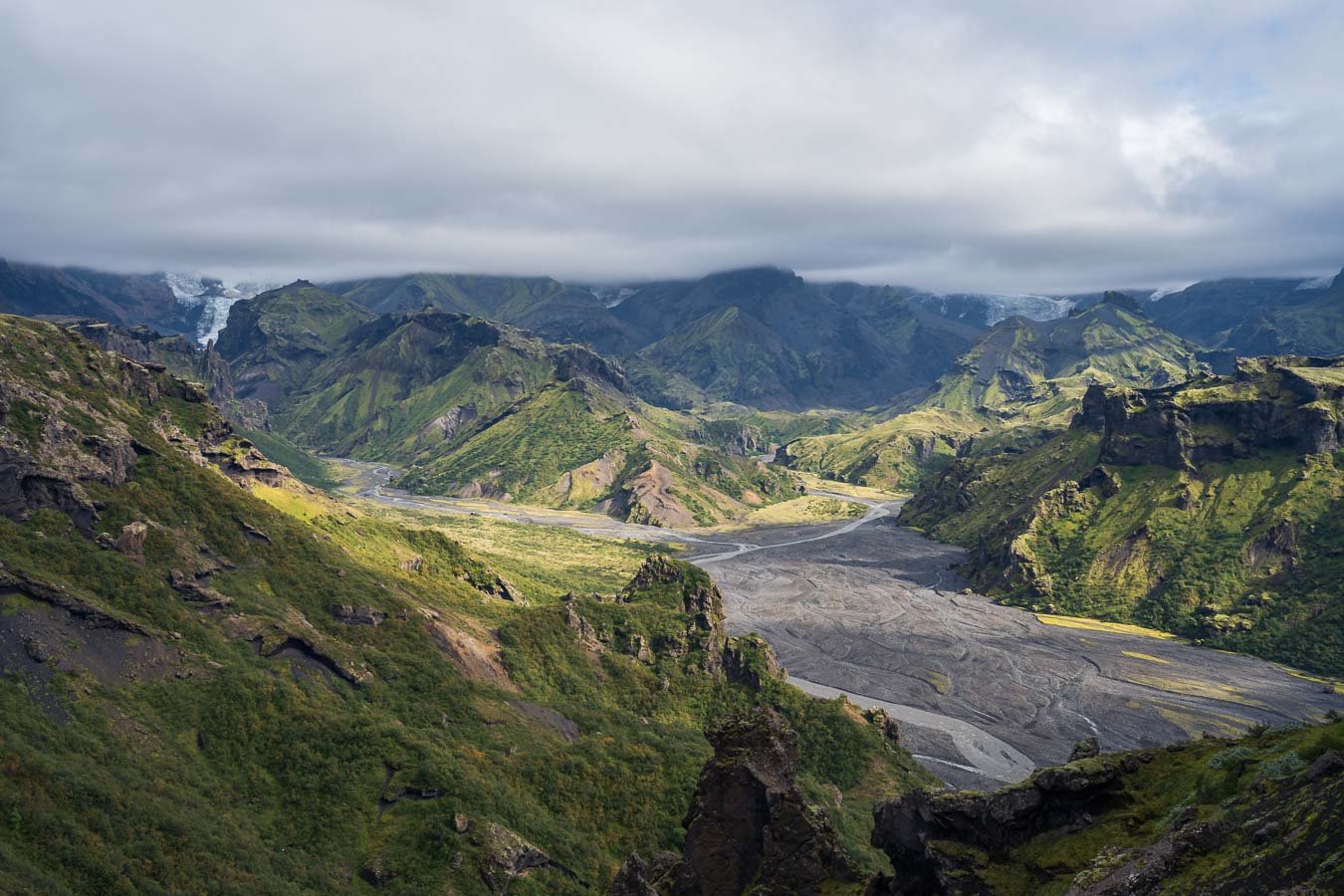  More views you can enjoy around  Þórsmörk . 