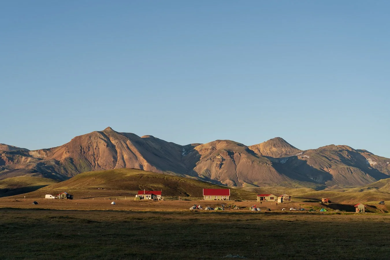   Álftavatn  campsite. 