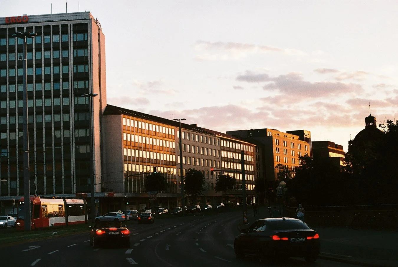 ▴ Nuremberg Main Train Station at Sunset (Ultramax 400)