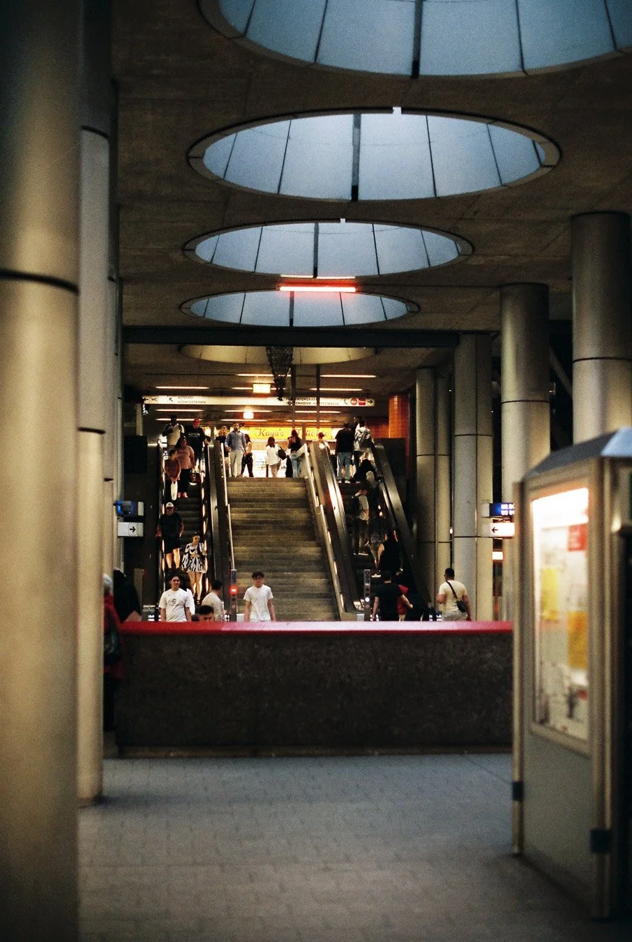 ▴ Plärrer Nuremberg Metro Station II (Cinestill 400D)