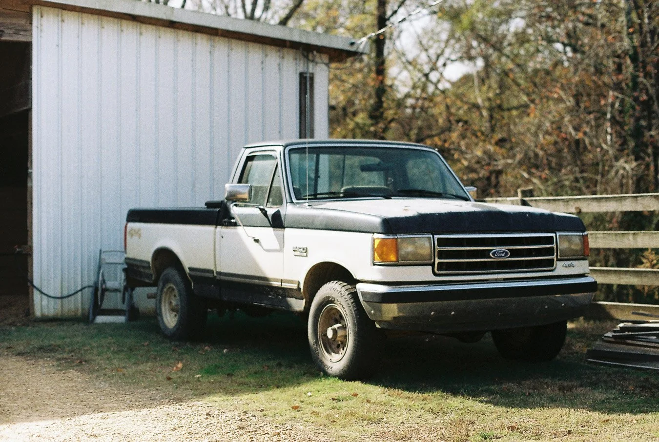 ▴ Old F-150 on a Small Farm in Mississippi (Fuji 200)