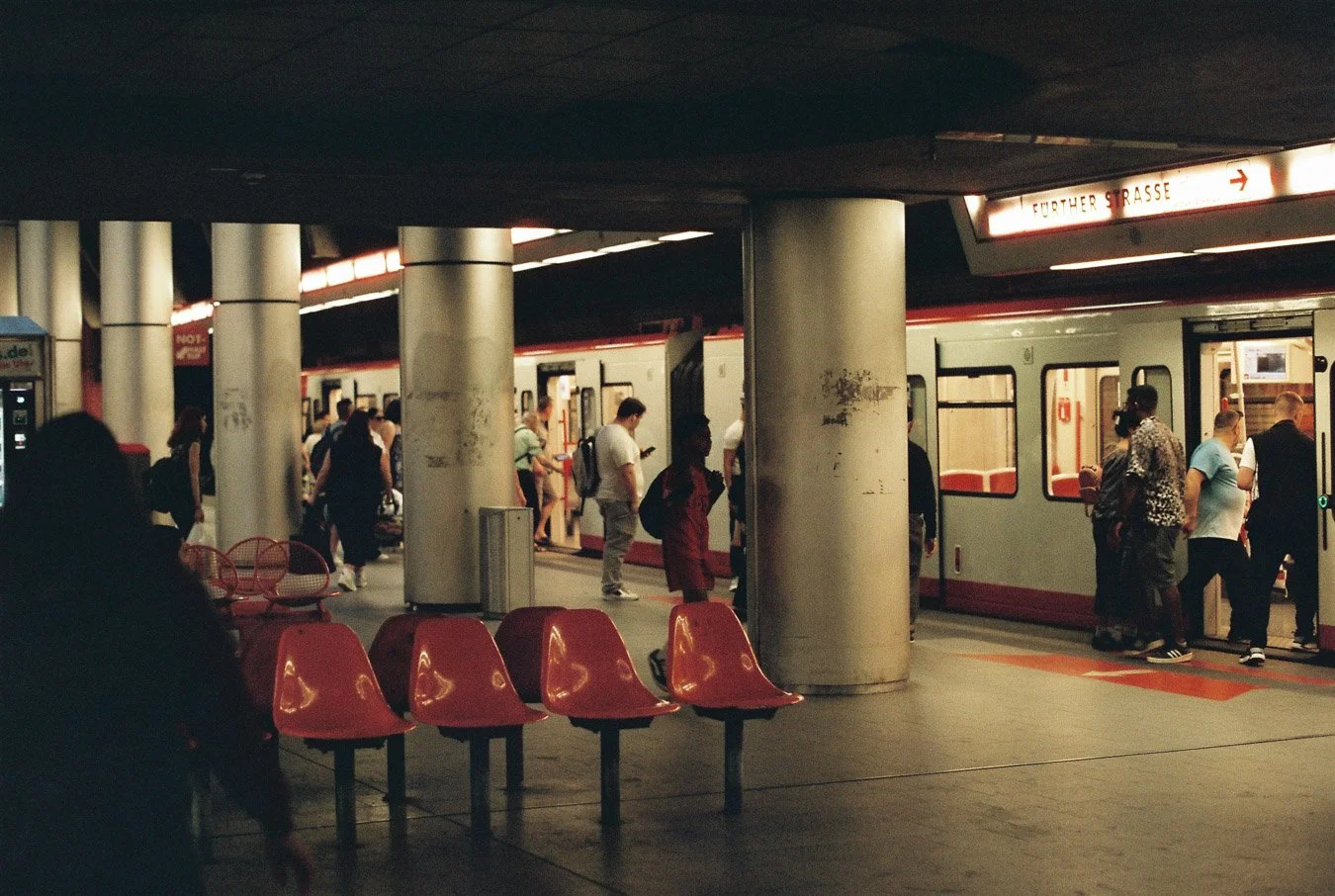 ▴ Plärrer Nuremberg Metro Station III (Cinestill 400D)