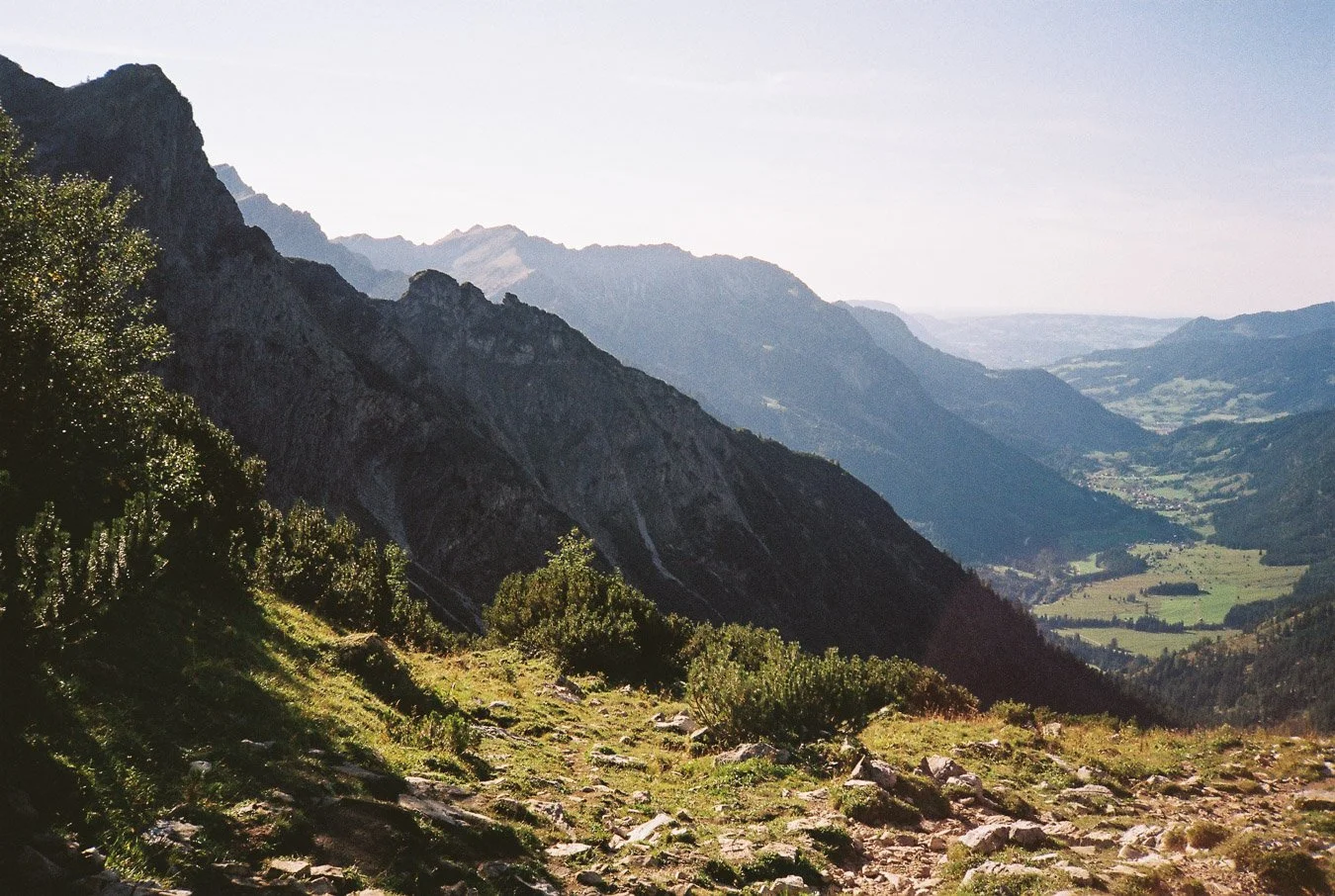 ▴ Allgäu Mountains at Golden Hour (Gold 200)