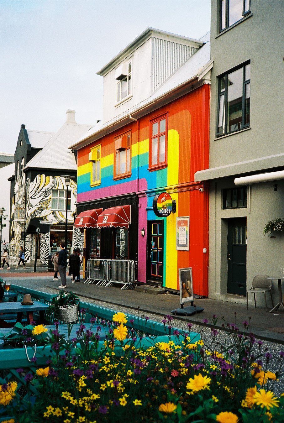 ▴ Rainbow Street Reykjavík (Ultramax 400)