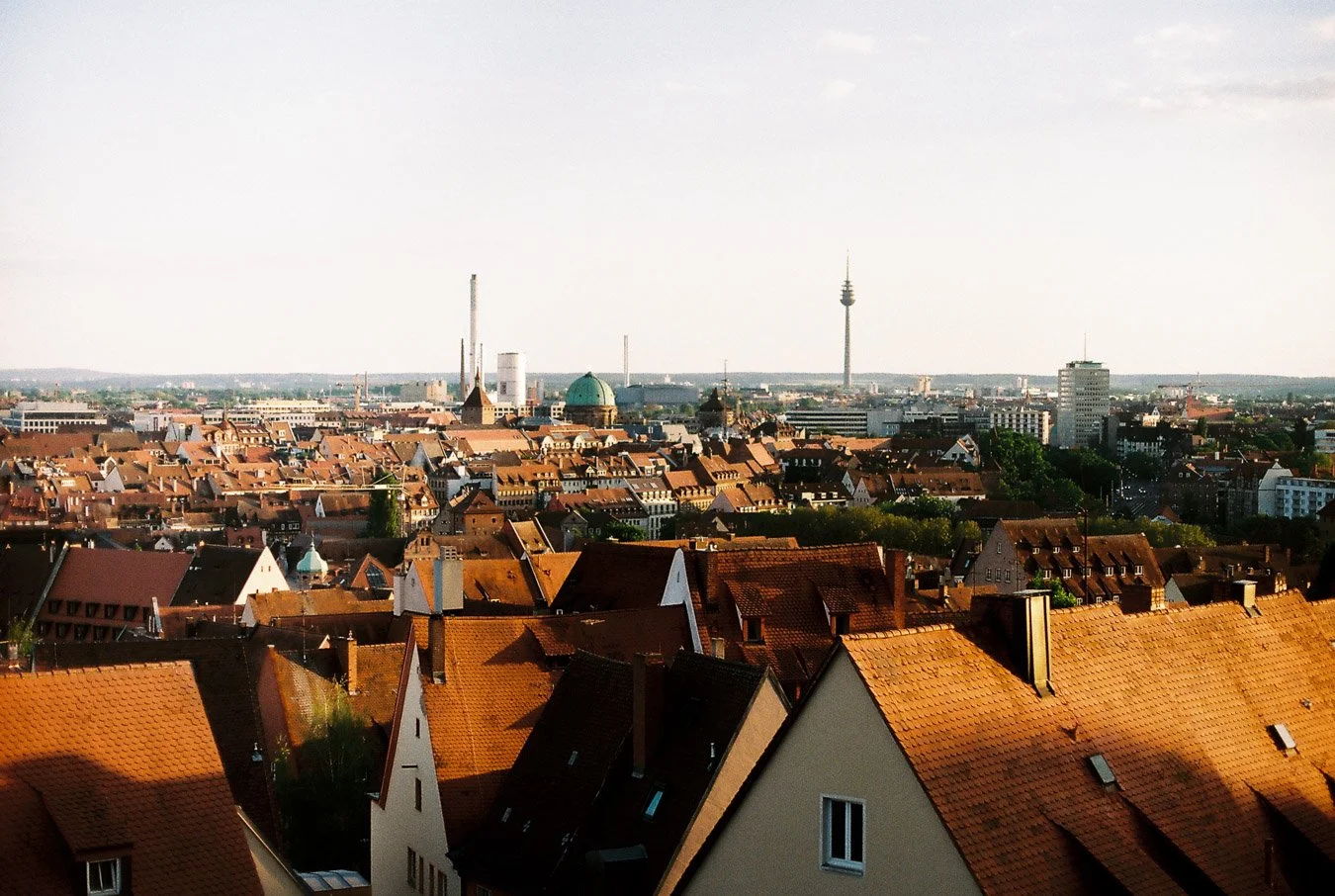 ▴ Nuremberg at Sunset (Ultramax 400)