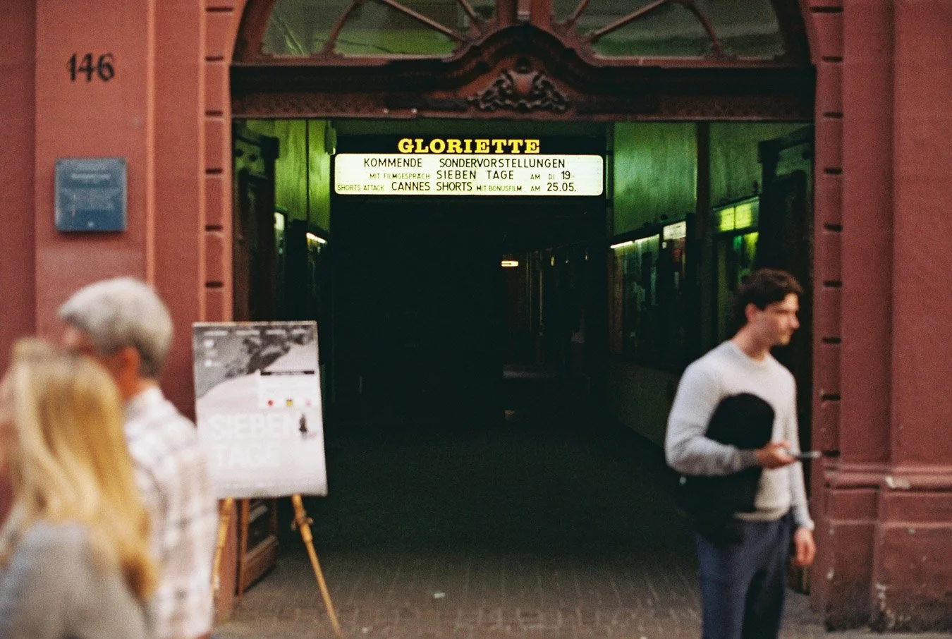 ▴ Gloriette Movie Theater Heidelberg (Fuji 200)