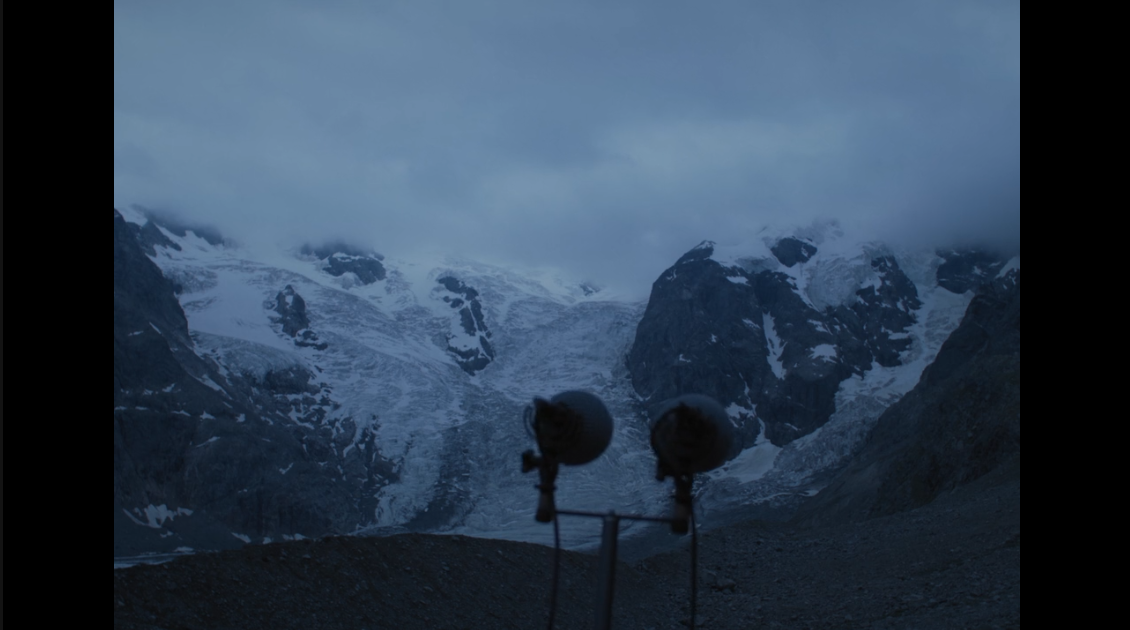 Still from the film Crying Glacier