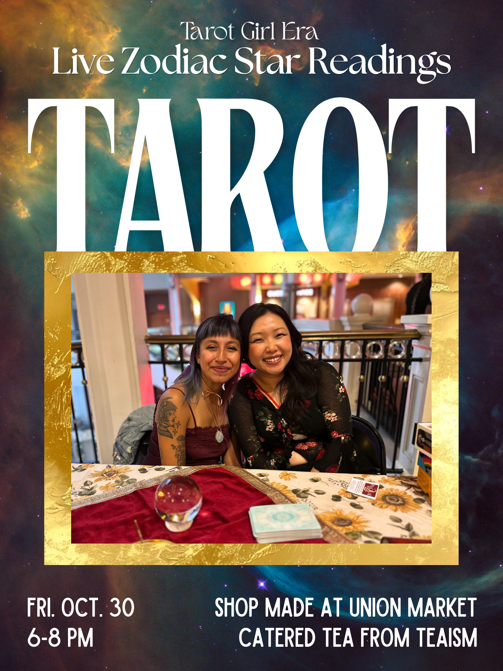 Tarot Girl Era Presents Live Monthly Astro-Tarot Readings