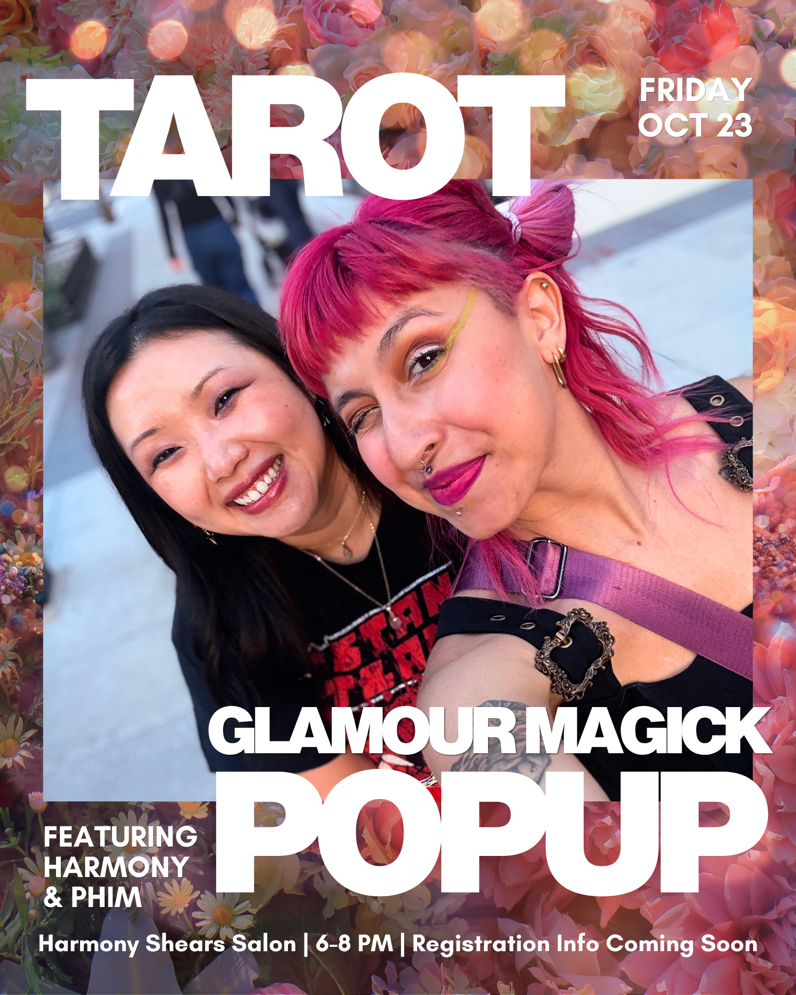 Glamour Magick Tarot Pop Up @ Shear Harmony