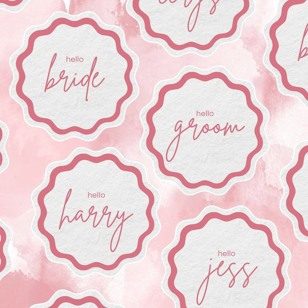 Not your standard place cards💖

&lsquo;Hello&rsquo; place cards available in custom shapes!

elliefflurstudio.co.uk