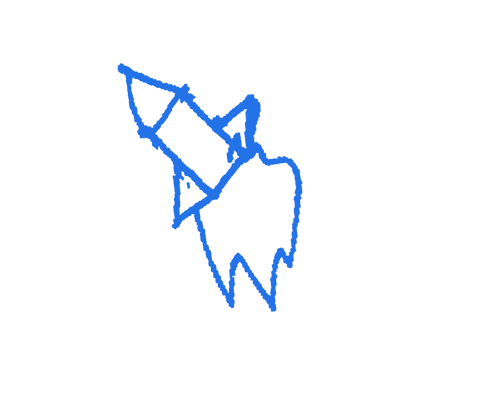 Line graph showing a downward trend