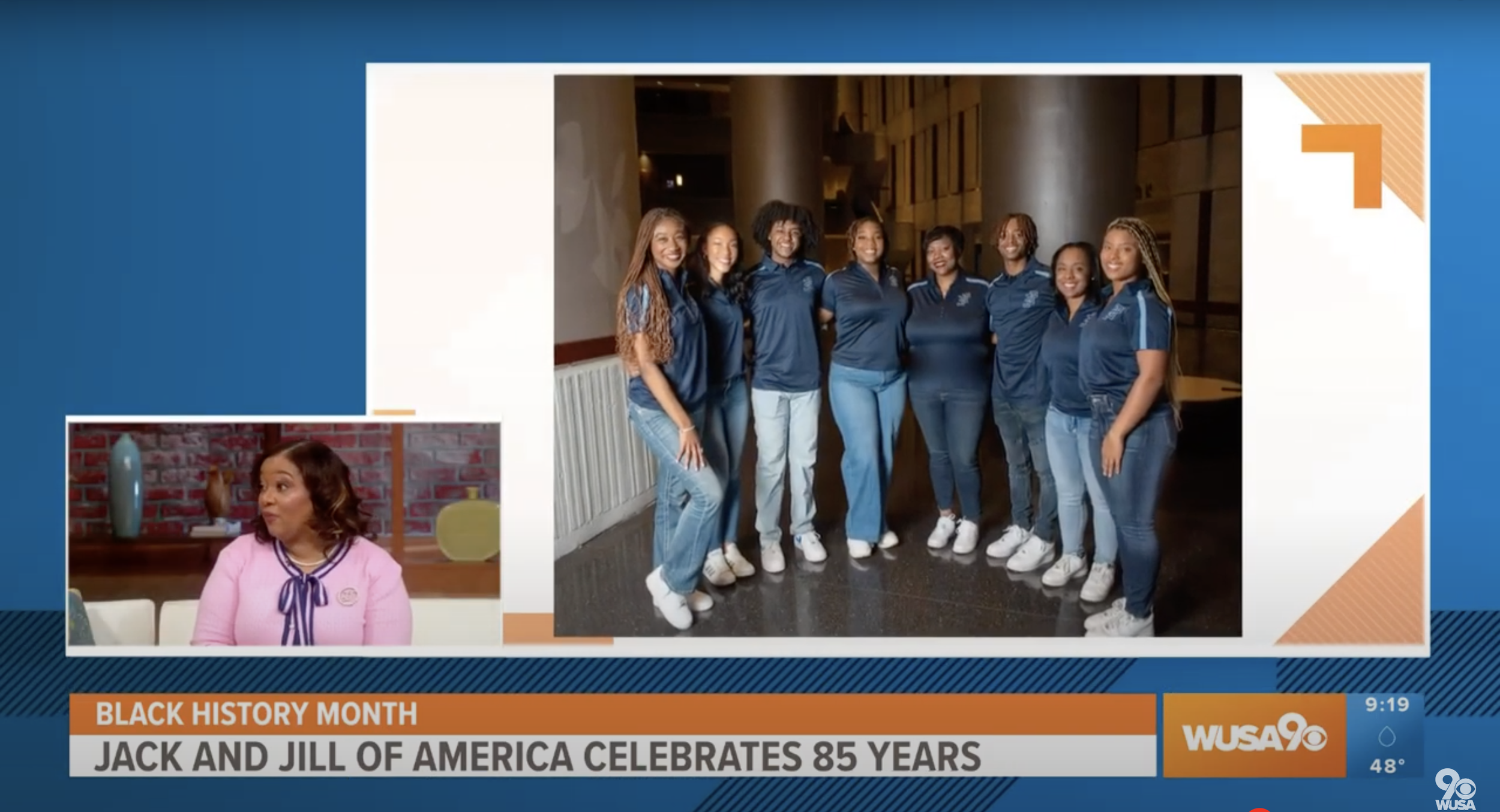 WUSA9 Great Day Washington - JJOA, Inc. Black History Month 