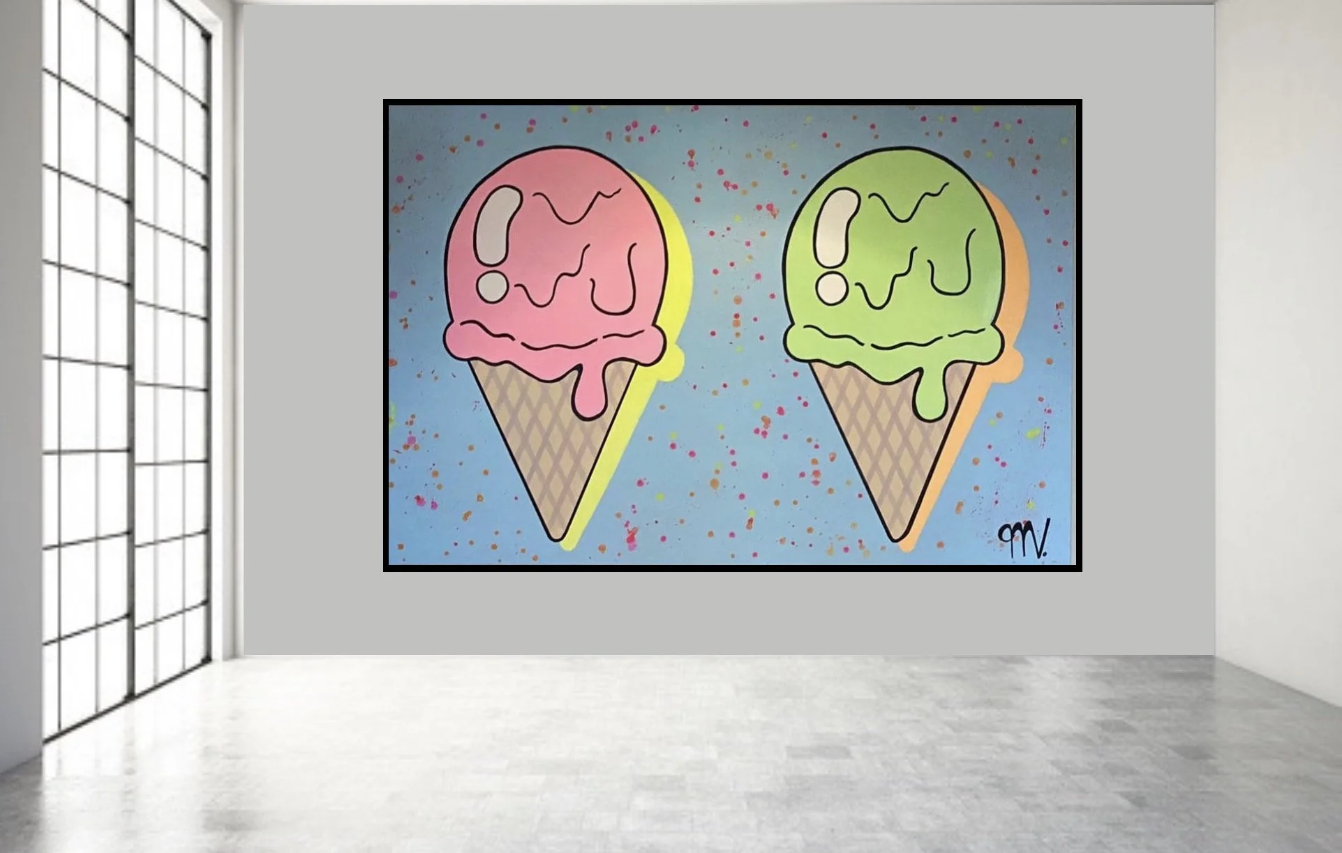 Ice Cream Cones - Gabrielle's Angel Ball.JPG
