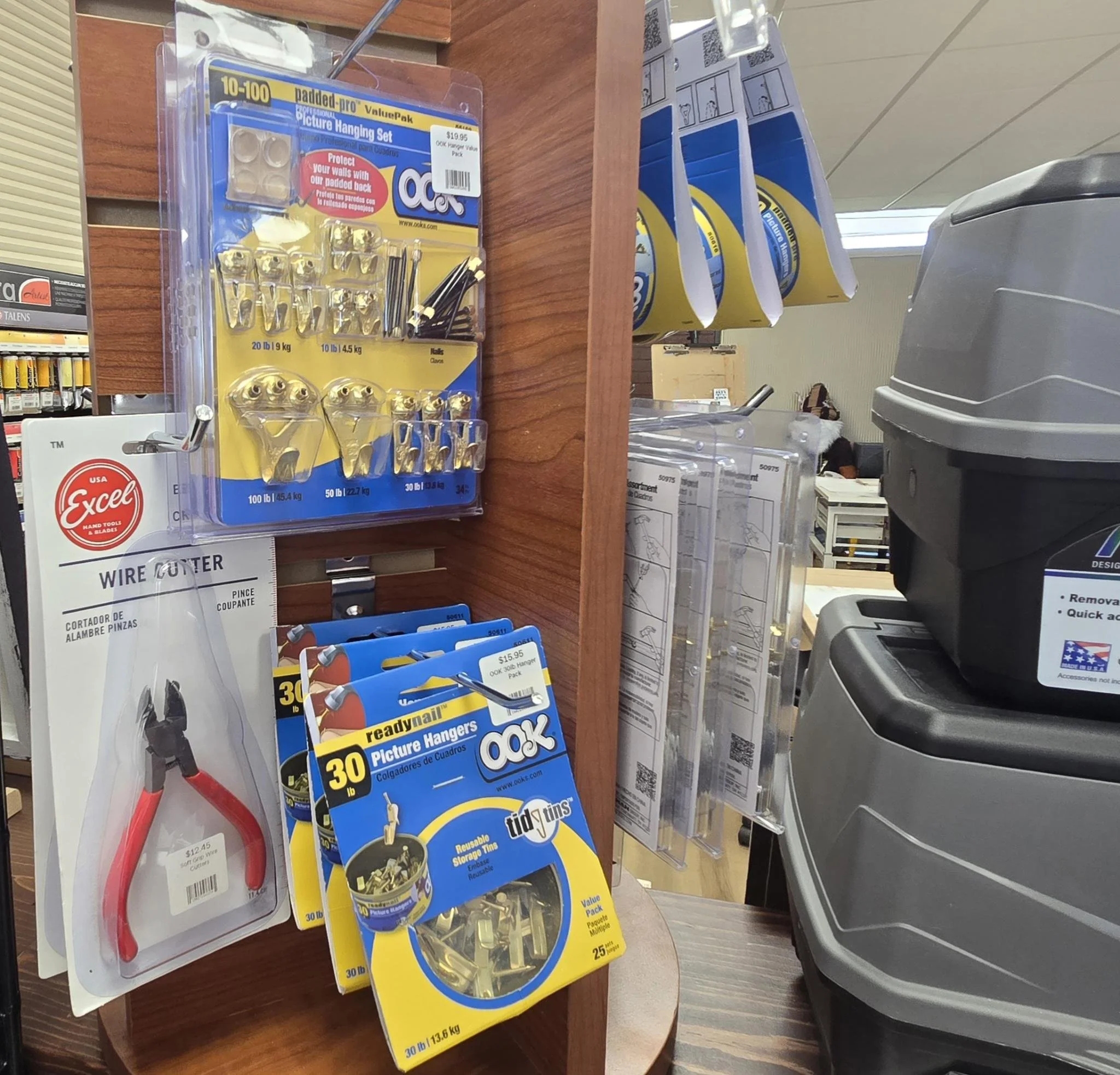 tools for wiring and hanging