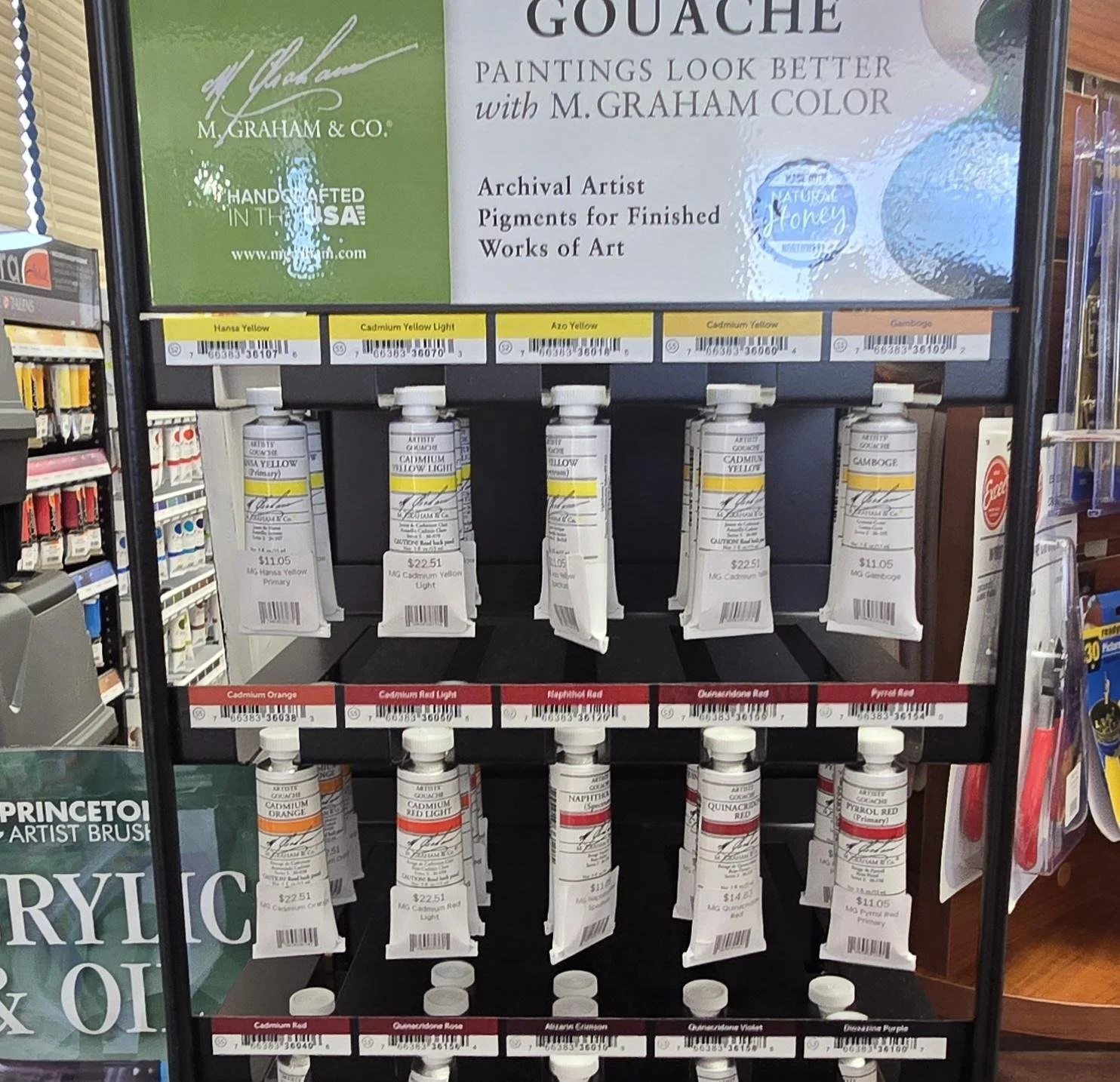 M Graham artist gouache assortment