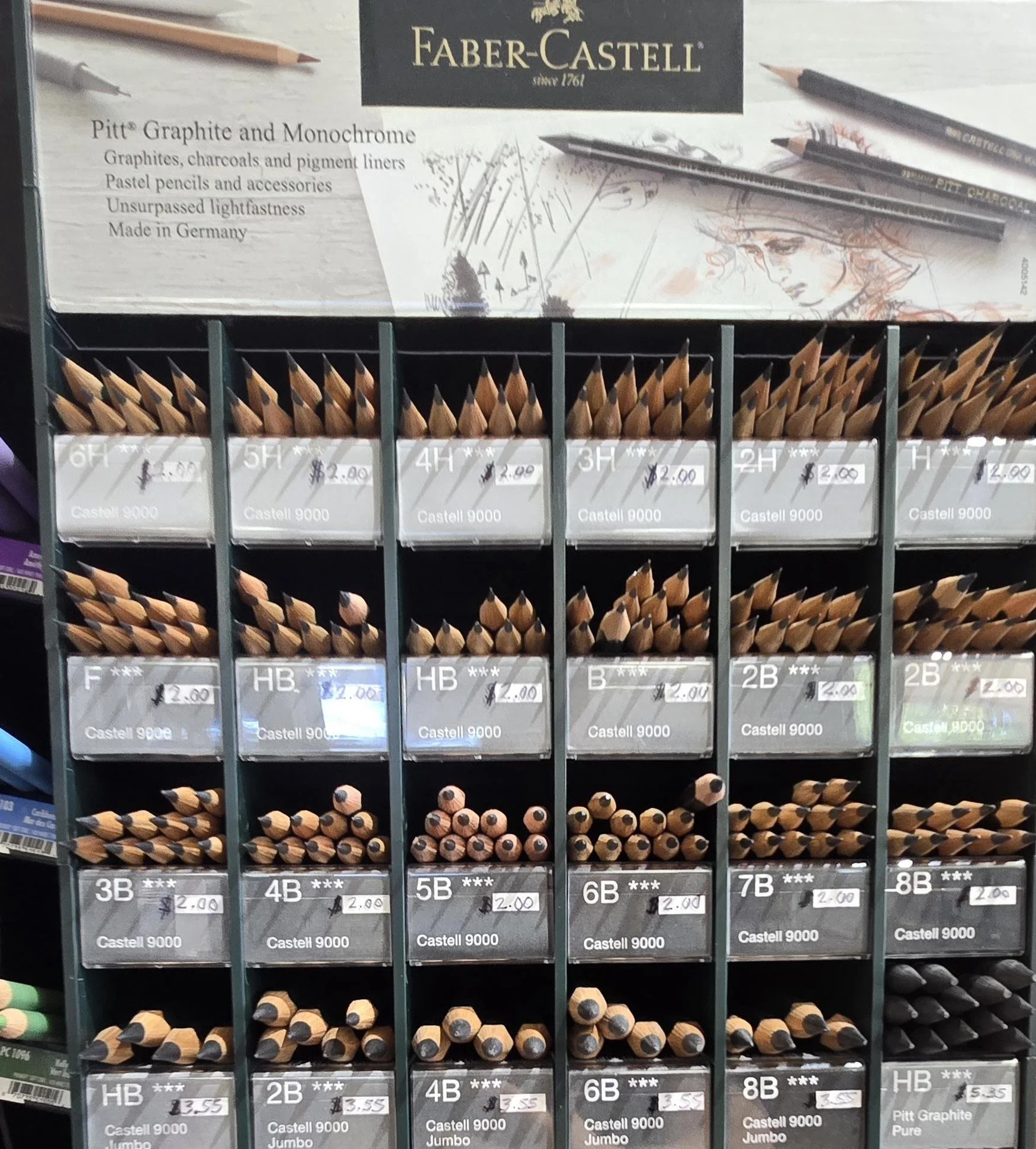 Faber-Castell full drawing assortment 