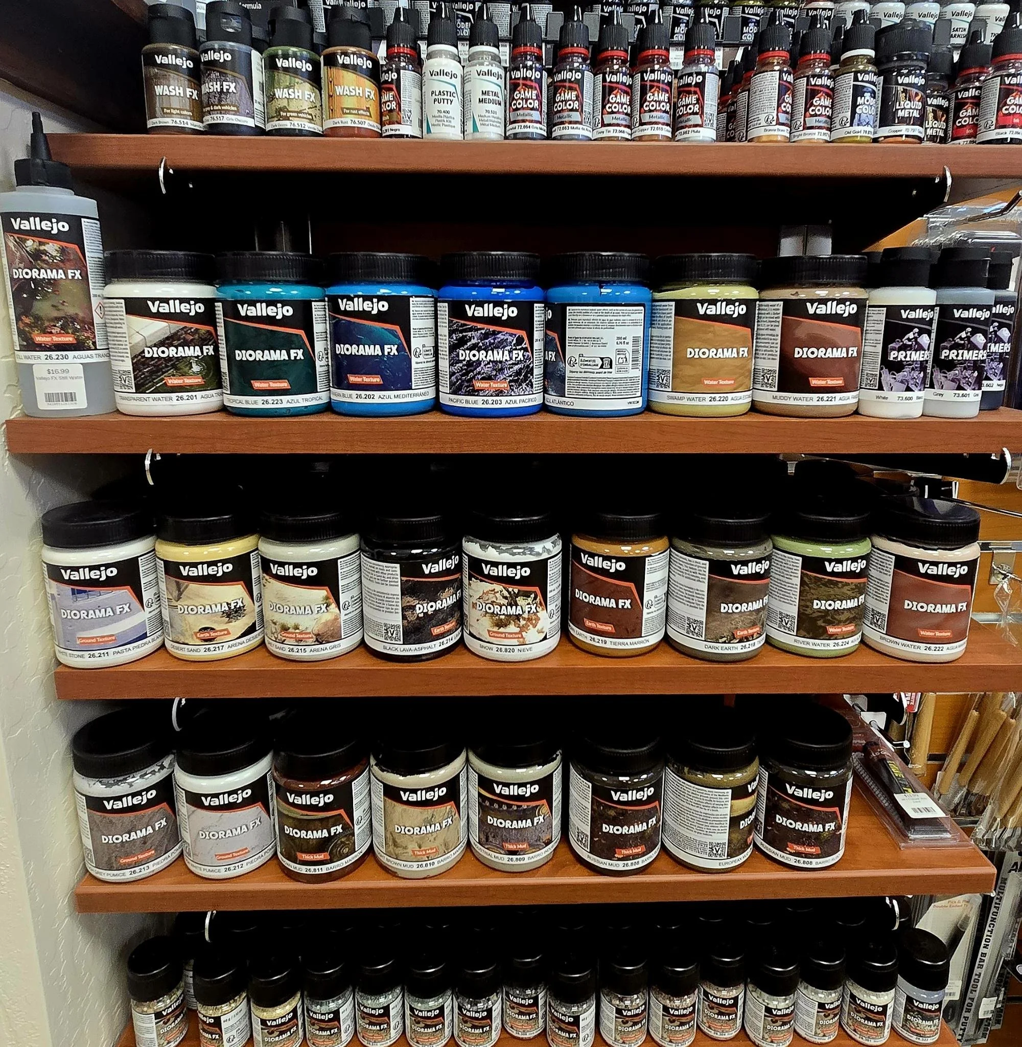 Vallejo diorama supplies