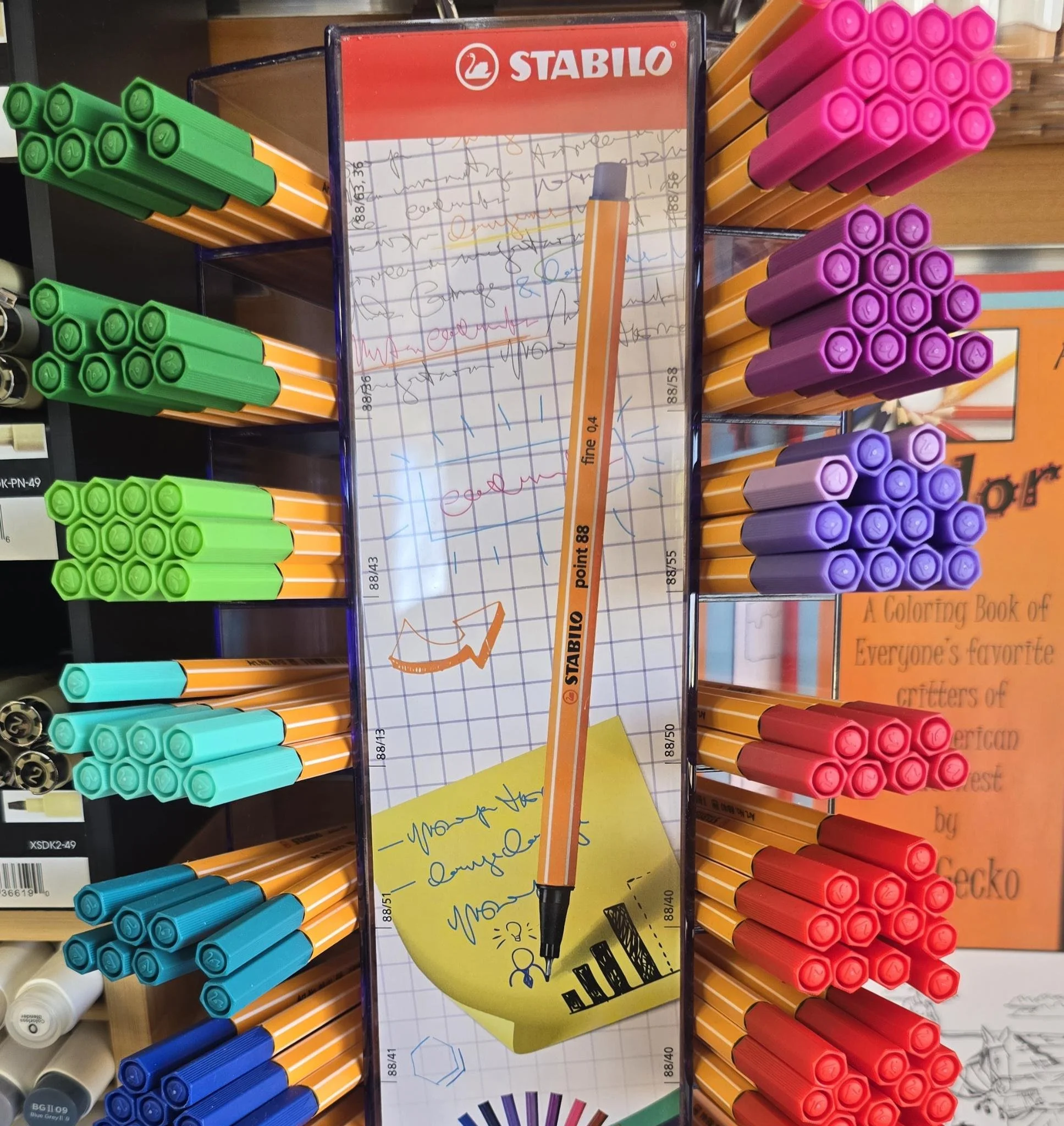 Stabilo .88 fineliners assorted
