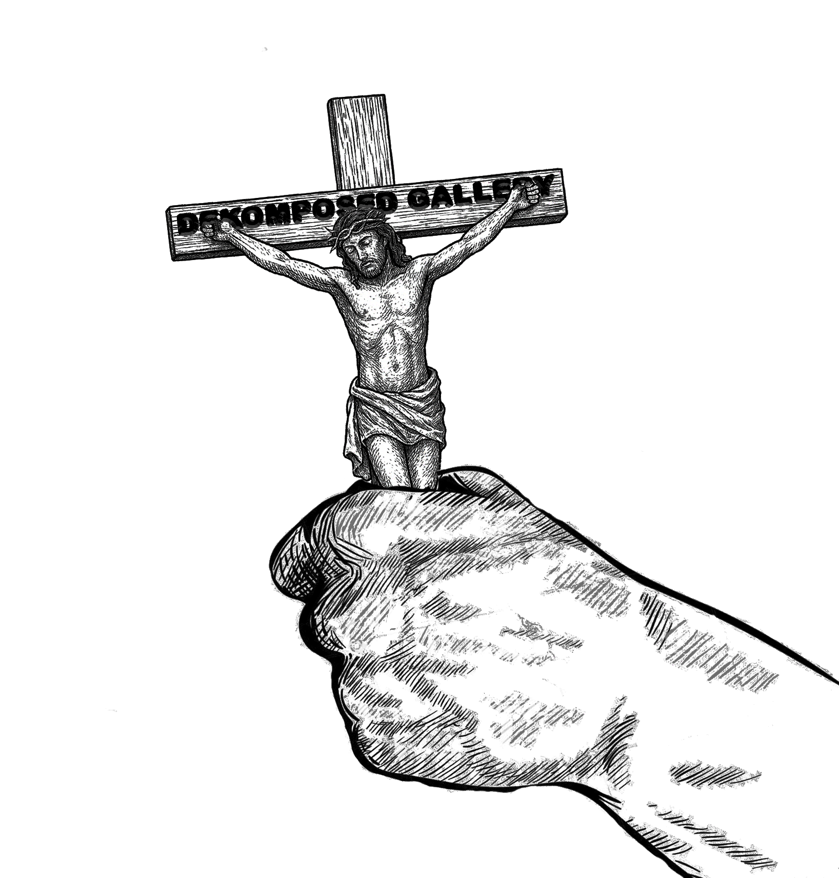 DEKOMPOSED LOGO 16X20 PRINT