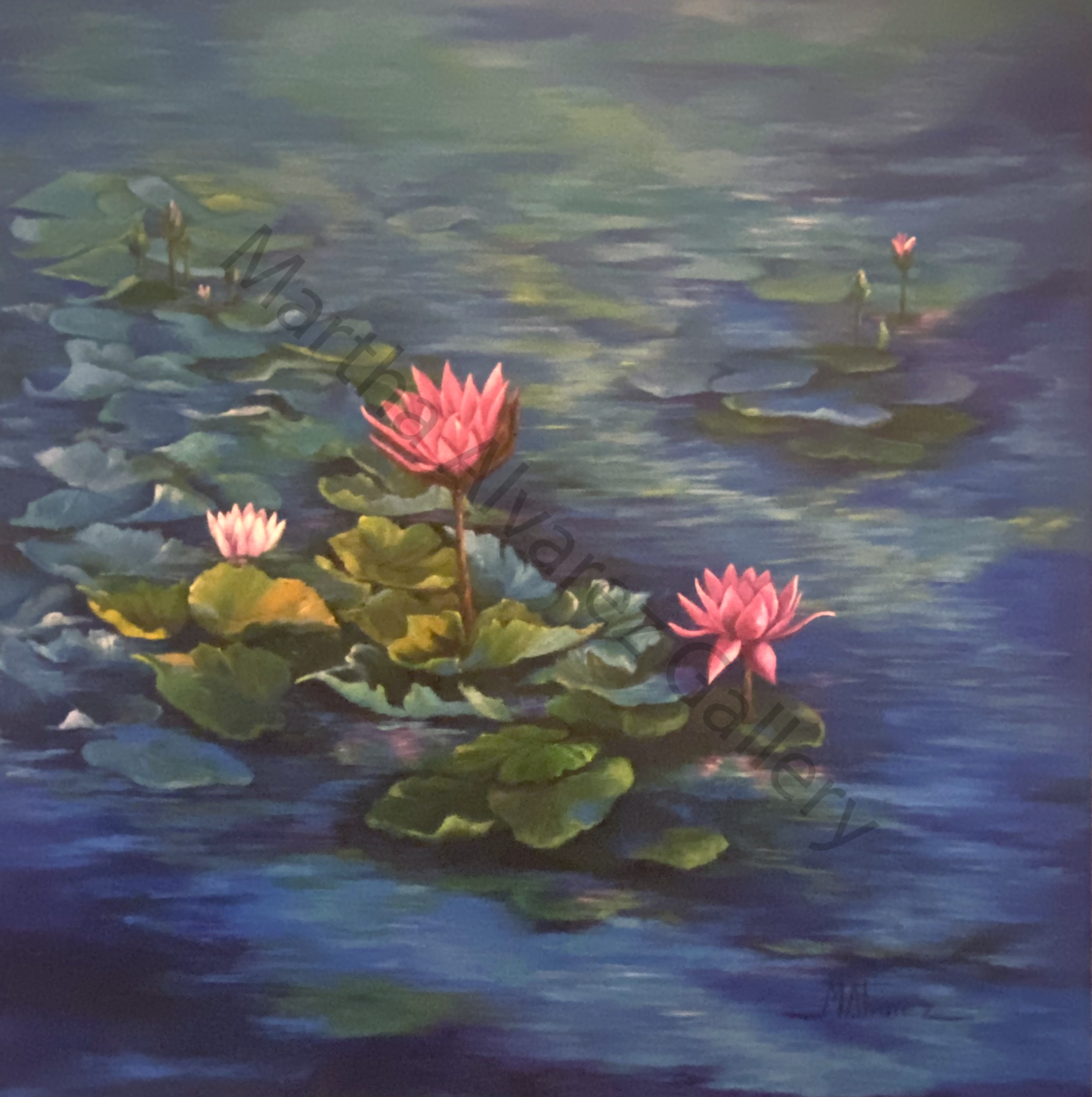 Reflejos / Reflections
Acrylic on wood