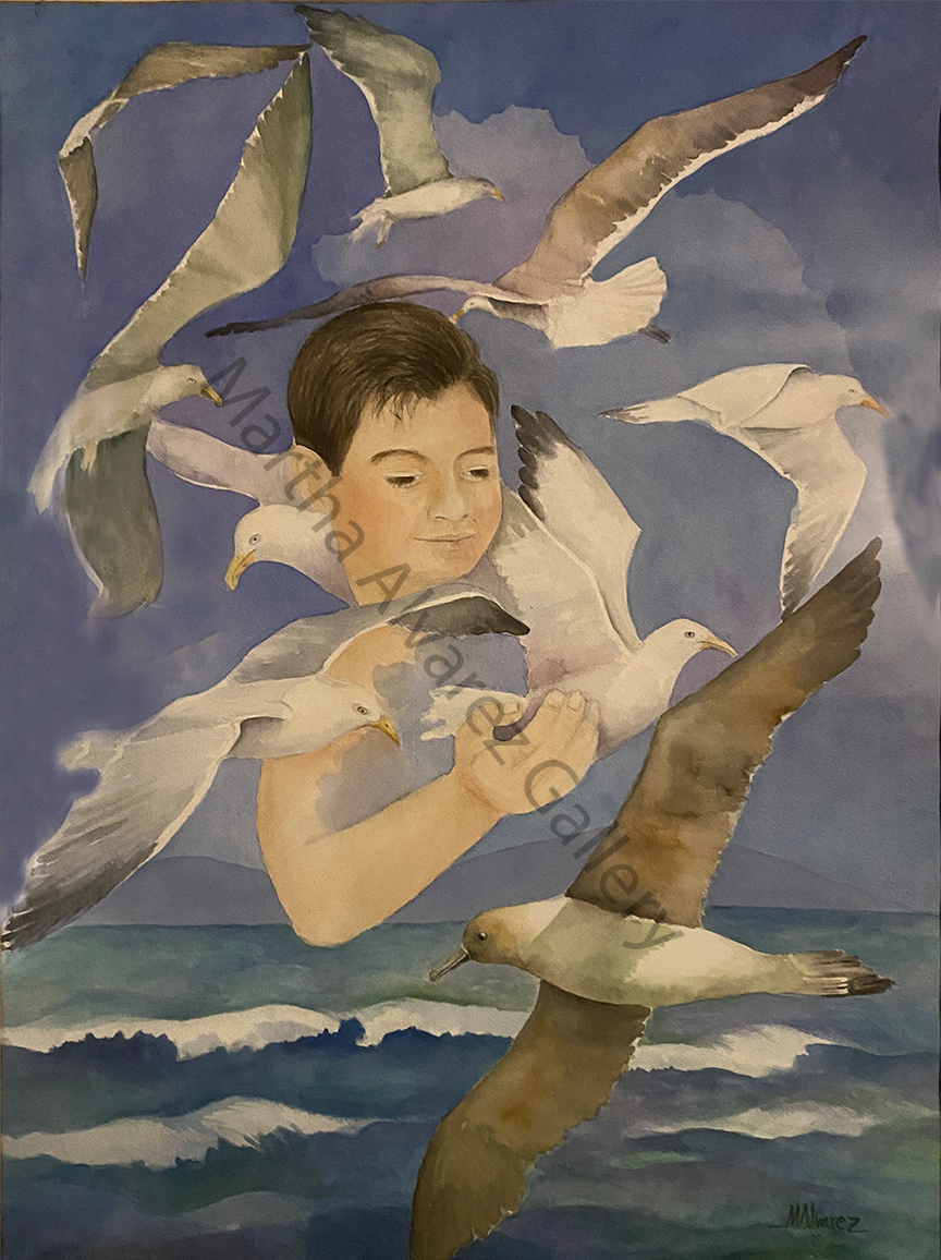 Alzando el Vuelo / Taking Flight
Watercolor