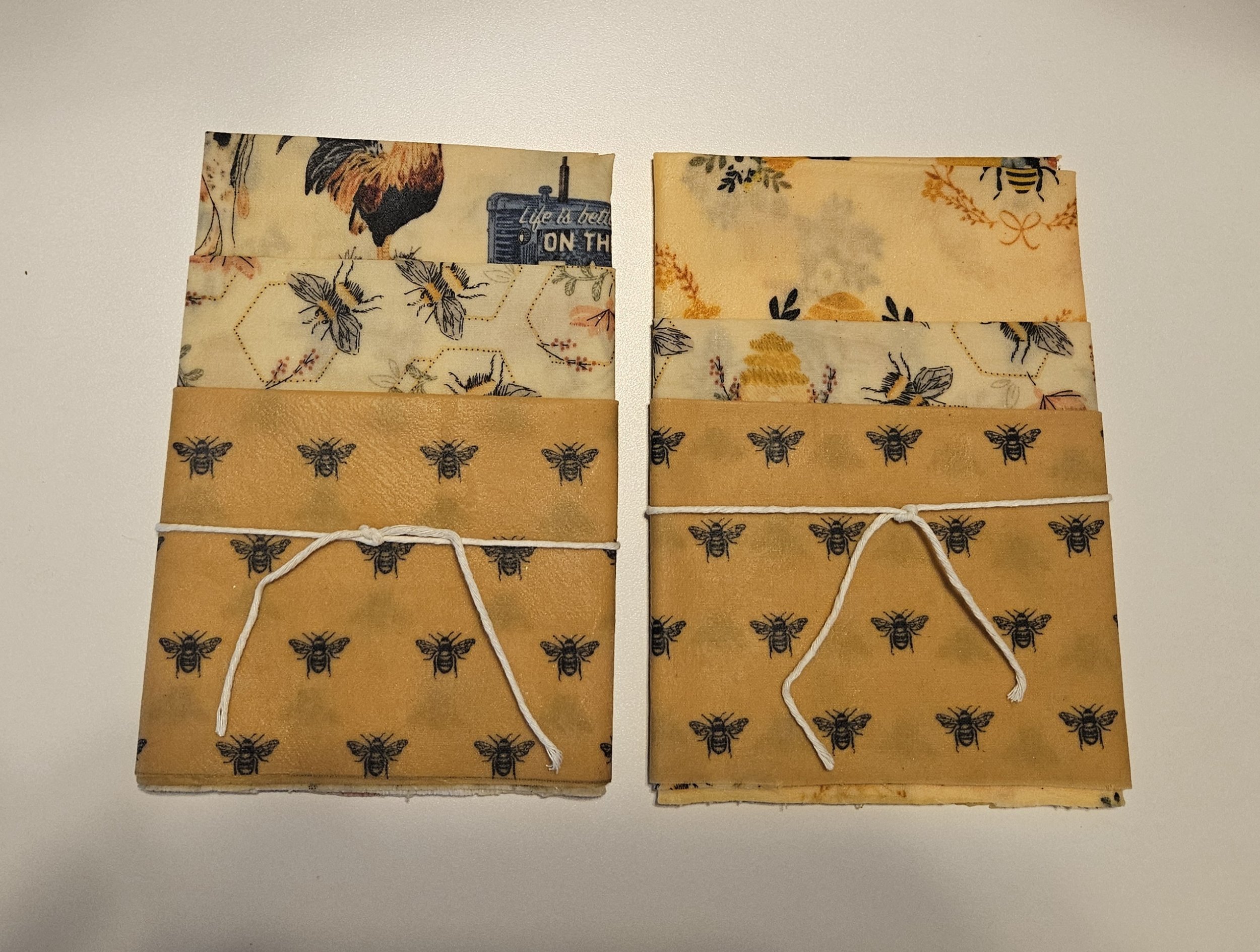Beeswax Wraps (3 pack)